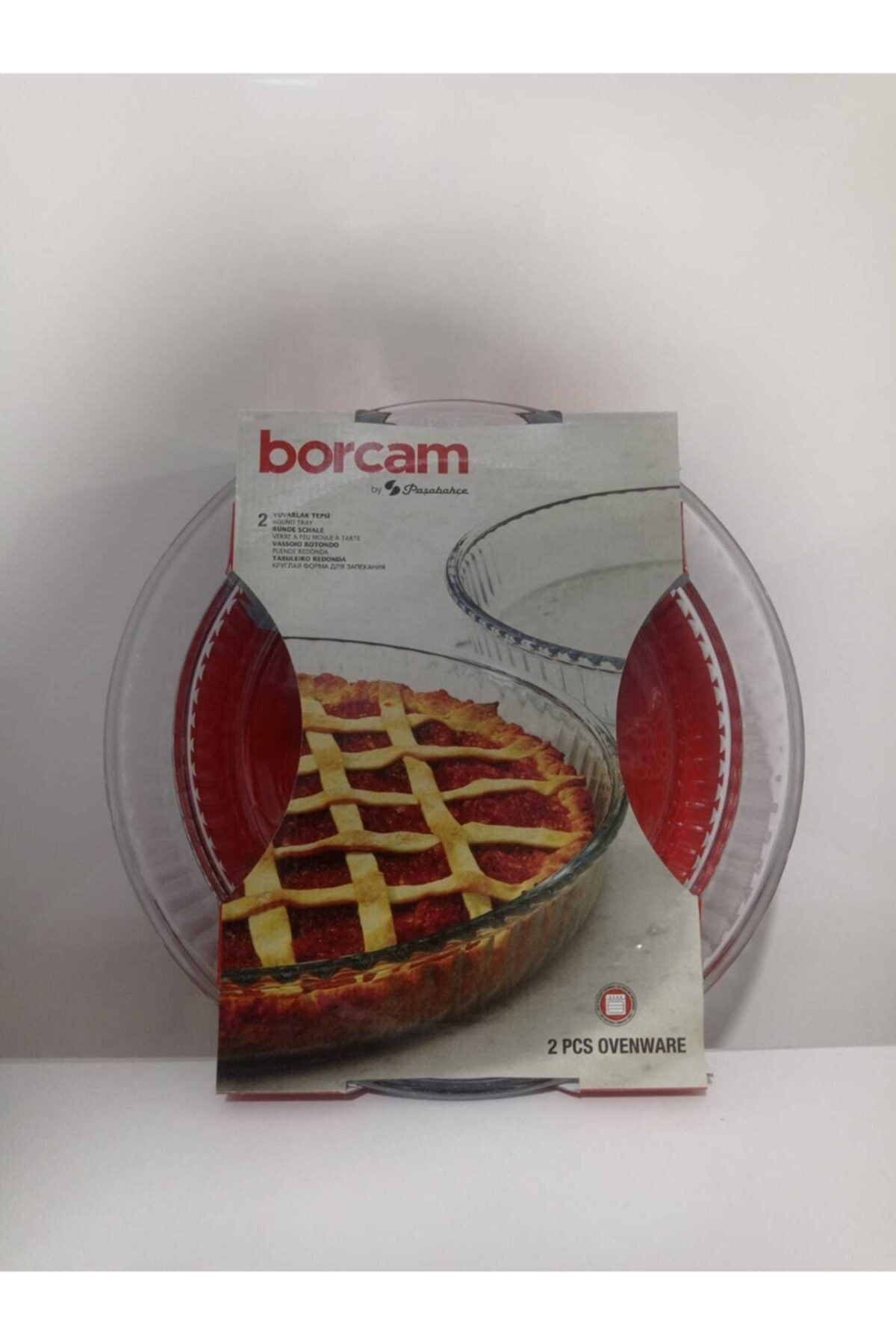 Paşabahçe Yuvarlak Borcam 2'li