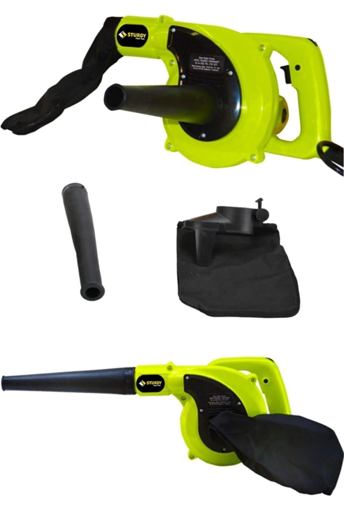 Sturdy Japan Power Tools Professıonel Air 3500 W Professıonel Hava Üfleme/emme Makinesi/devir Ayarlı