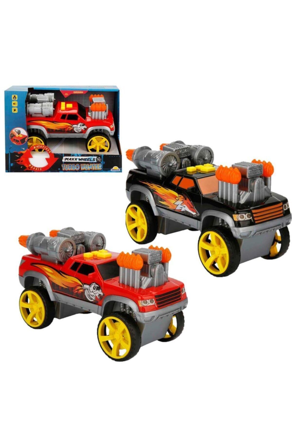 Efe Toys Sunman Maxx Wheels Sesli Ve Işıklı Motorize Kamyonet 1 Adet Fiyatıdır