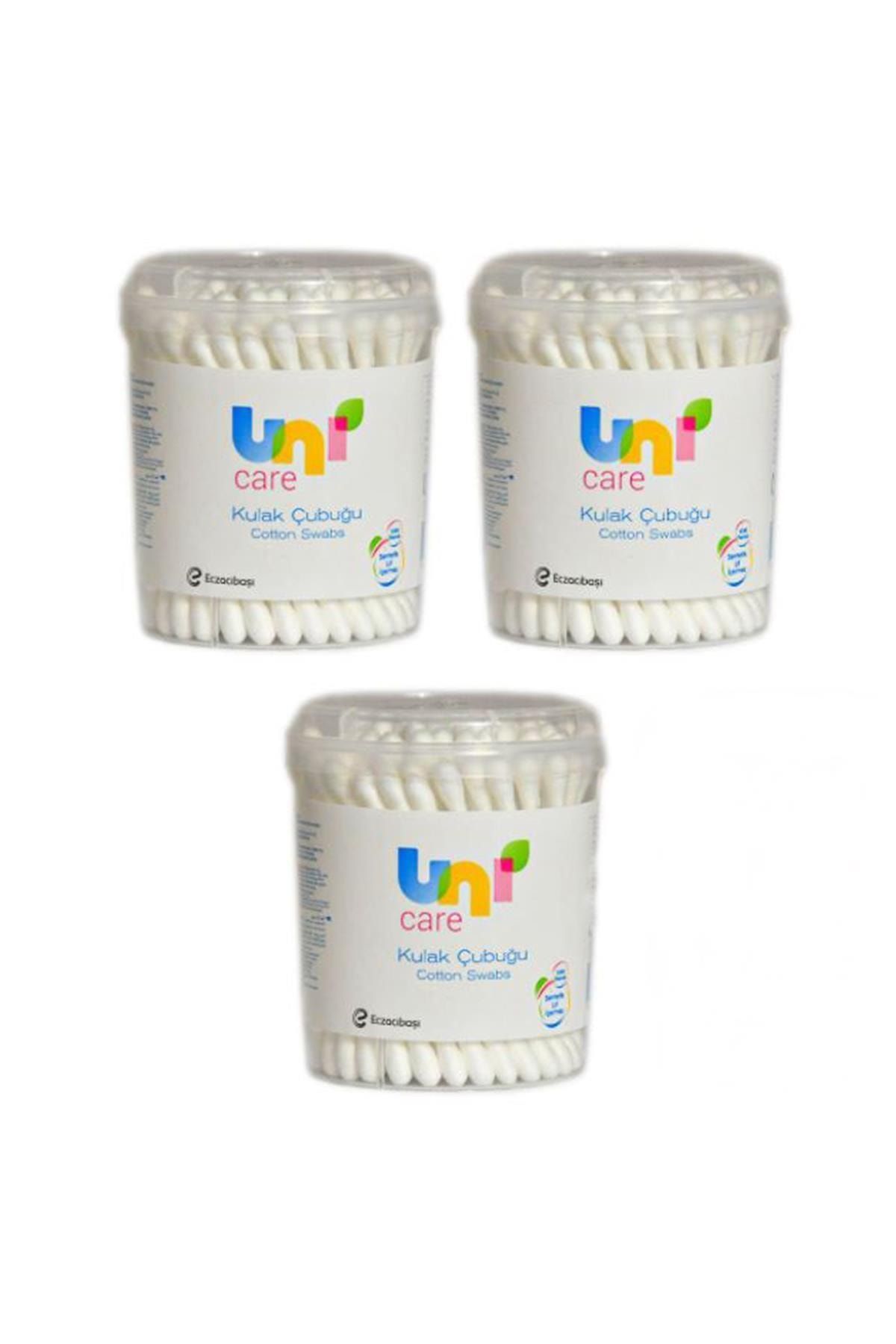 Uni Baby Uni Care Kulak Temizleme Çubuğu 100'lü - 3 Adet