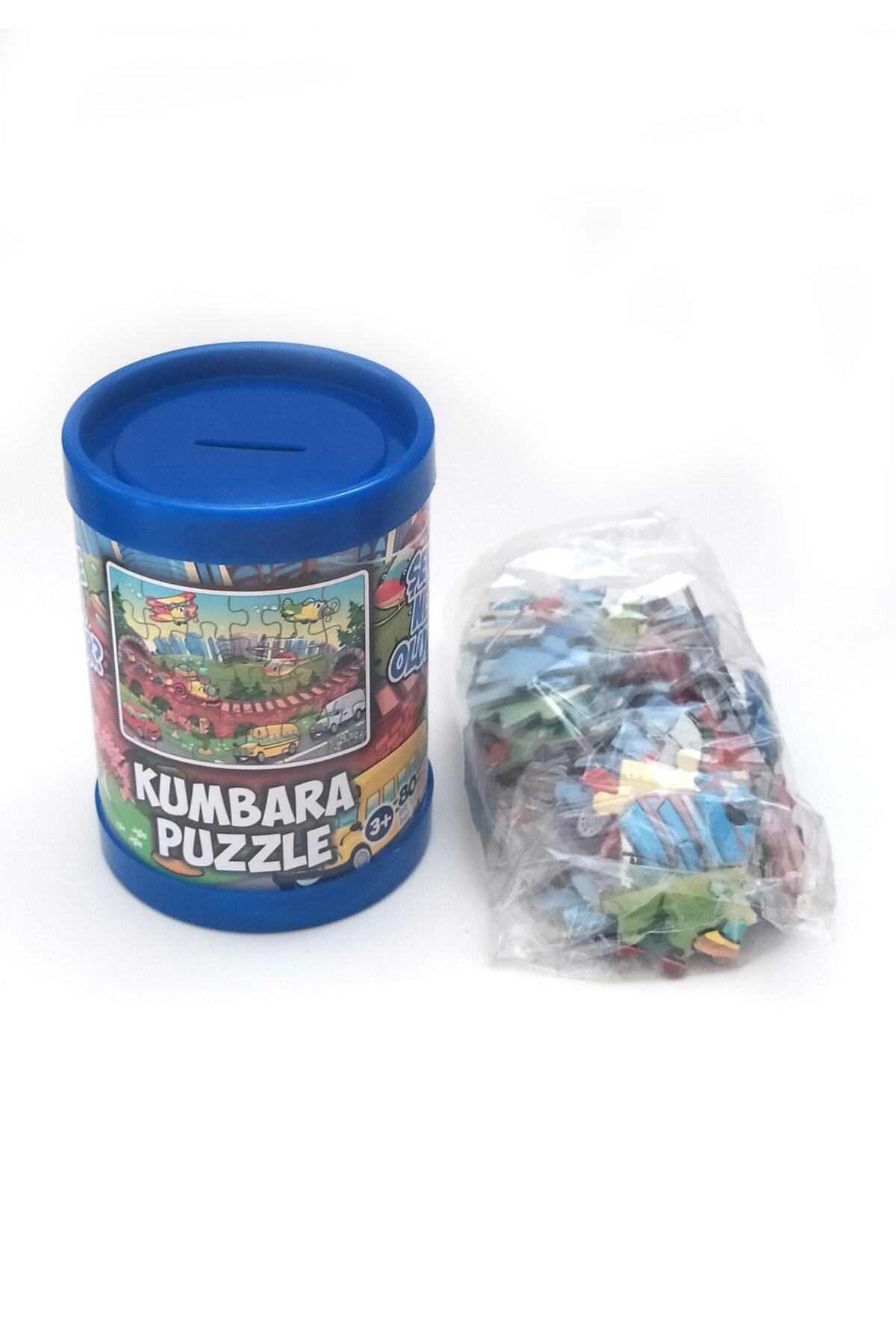 Star Oyun Aletleri Star 80 Parça Kumbara Yapboz Ikisi Bir Arada Hem Kubara Hem 80 Parça Şehirde Neler Oluyor Puzzle