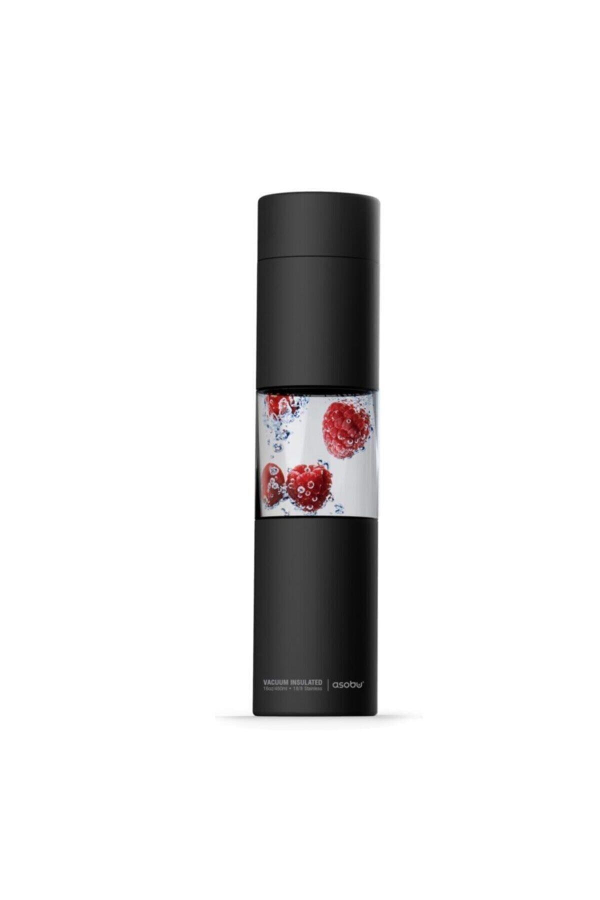 Asobu Asubu Flavor U See Infuser Termos 460ml Swg15 Black