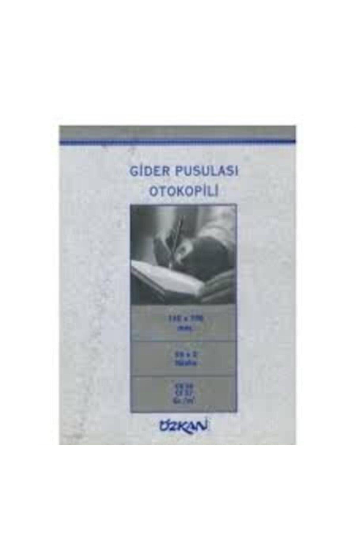 ÖZKAN GİDER PUSULASI MAKBUZU OTOKOPİLİ 50X2 NUSHA 12 ADET
