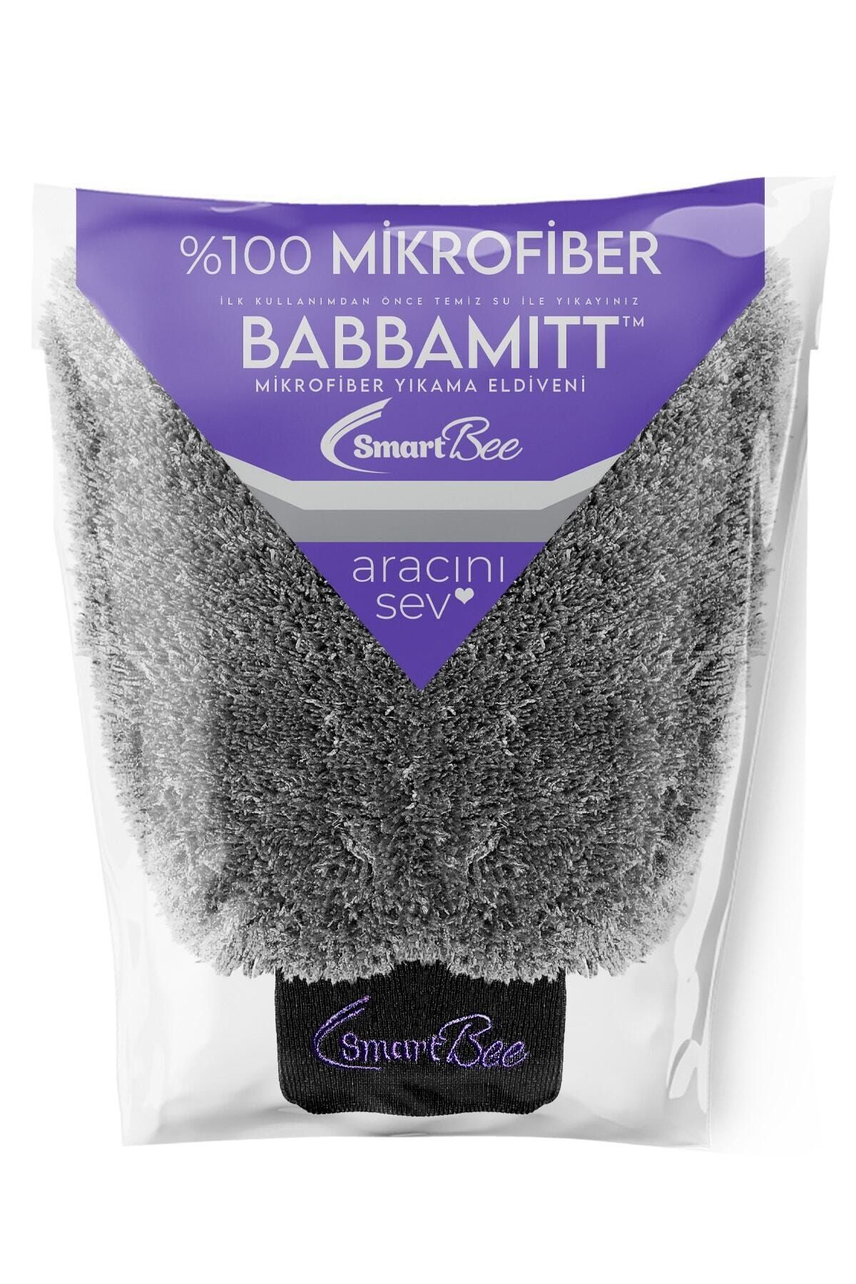 SmartBee Babbamıtt Mikrofiber Oto Yıkama Eldiveni