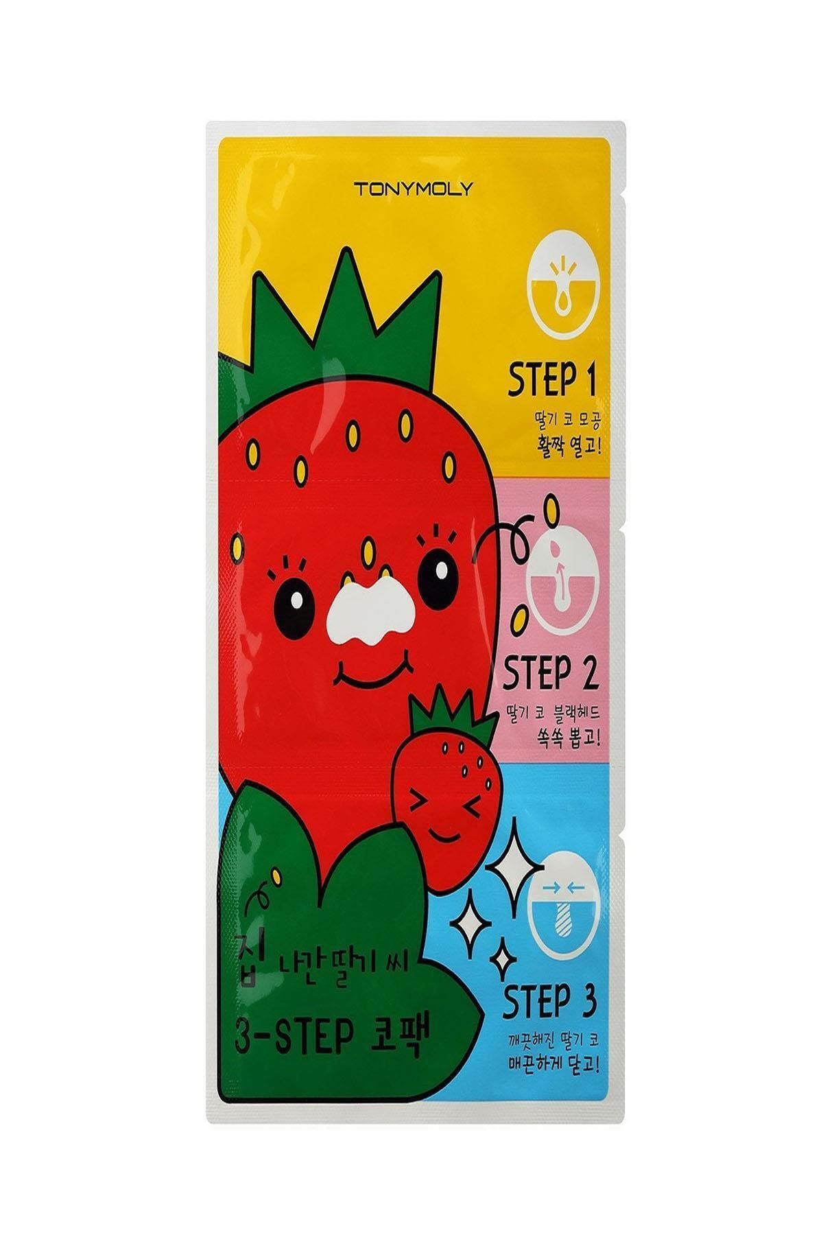 TONY MOLY Siyah Nokta Bandı Runaway Strawberry Seeds Meyve Özü Cilt Bakımı 6gr
