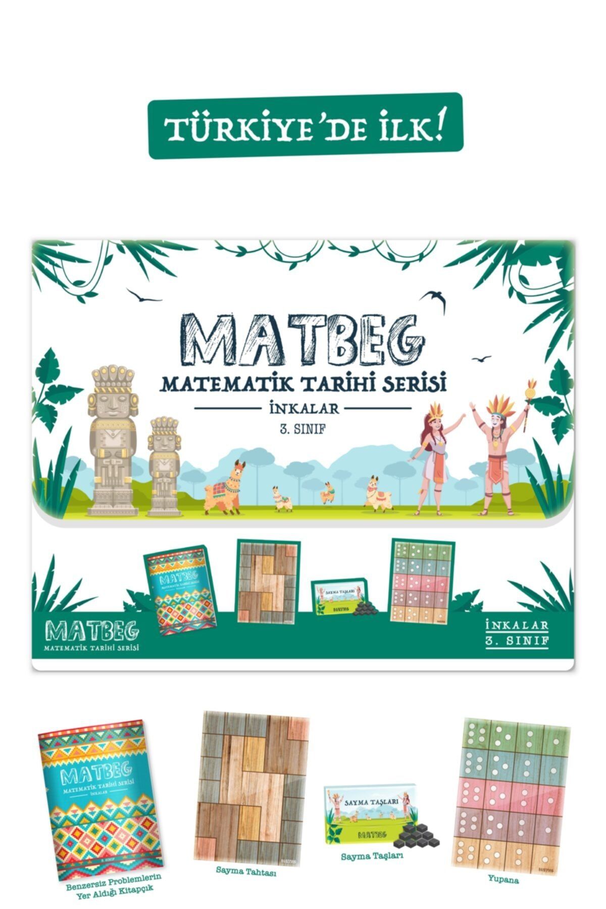 MATBEG Matematik Tarihi Serisi Inkalar 3.sınıf