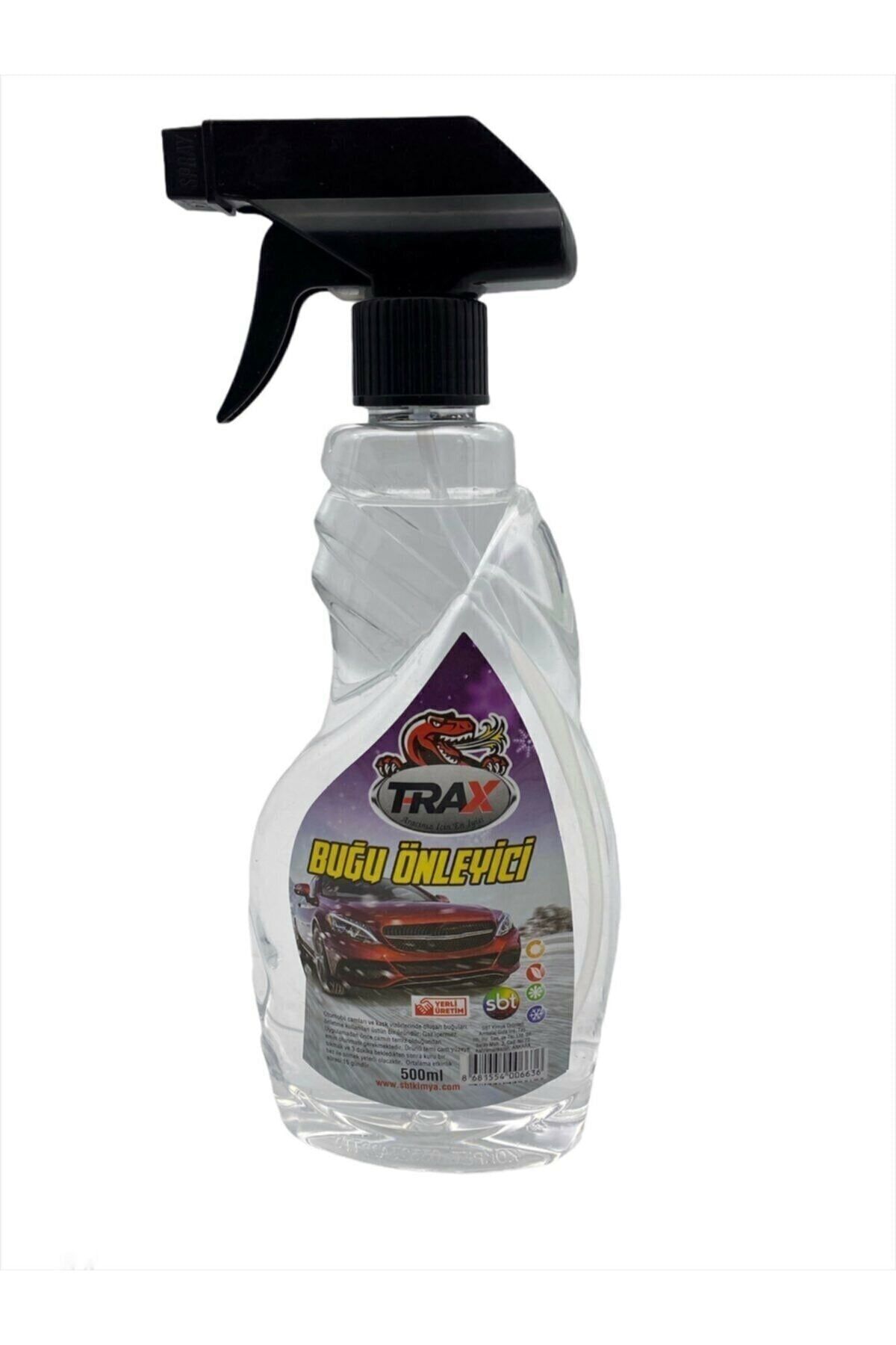 MegaStok Araba Trax Buğu Önleyici Araba Buğu Önleyici Kolay Görüş 500 Ml
