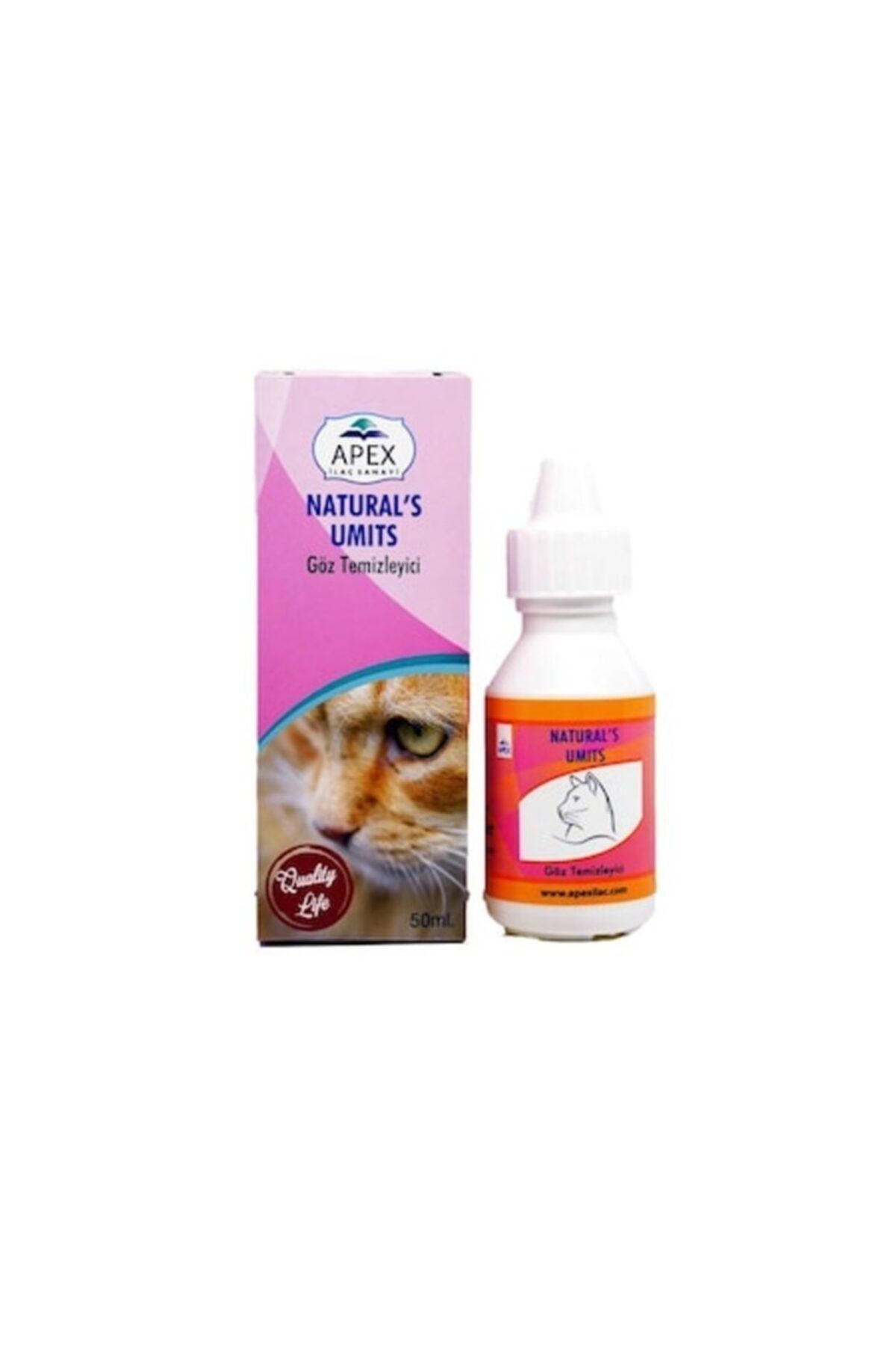 pro ithalat Kedi Göz Temizleyici - Apex Naturals Umits