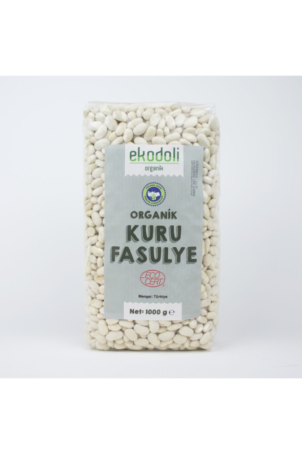 Ekodoli Organik Organik Kuru Fasulye 1000 Gr