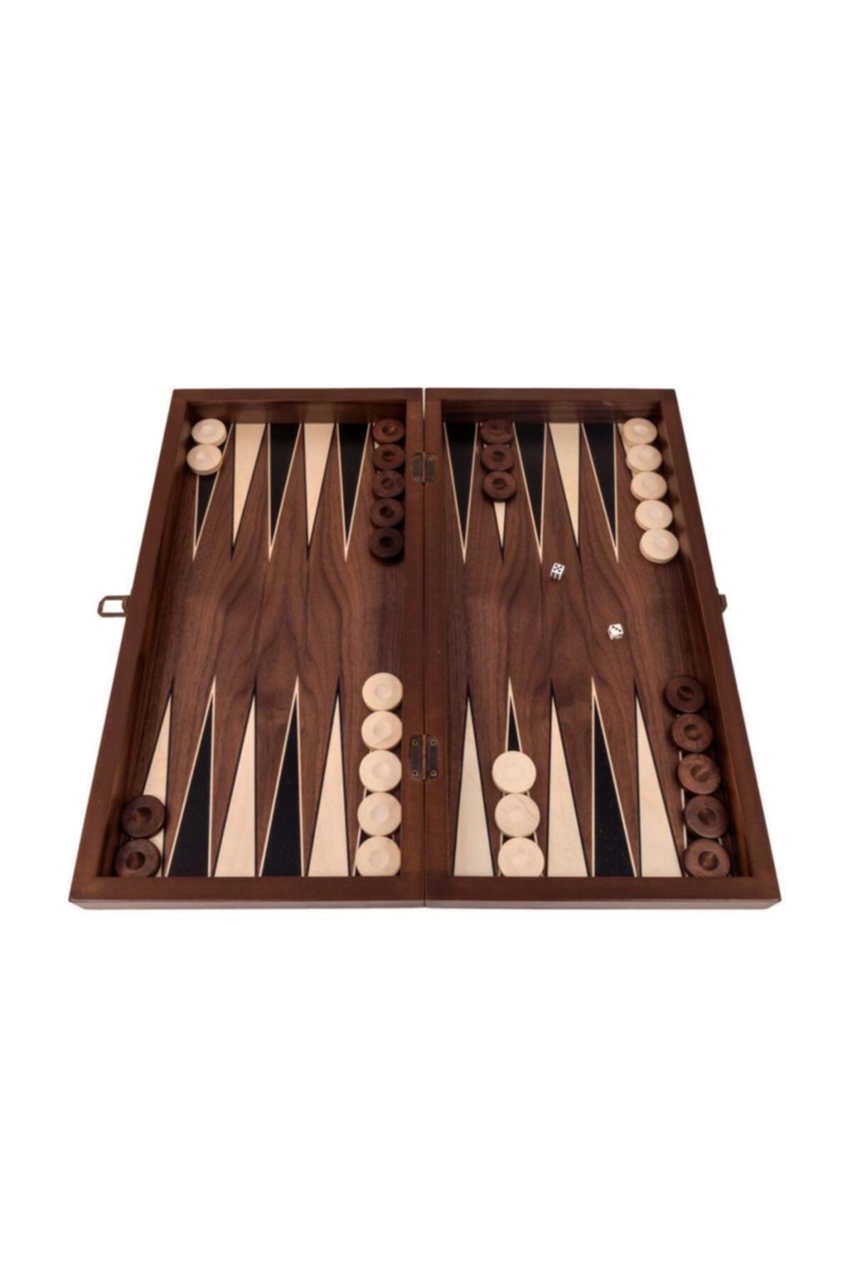 tuana Game Büyük Ceviz Damalı Tavla 50 X 25 X7 Cm