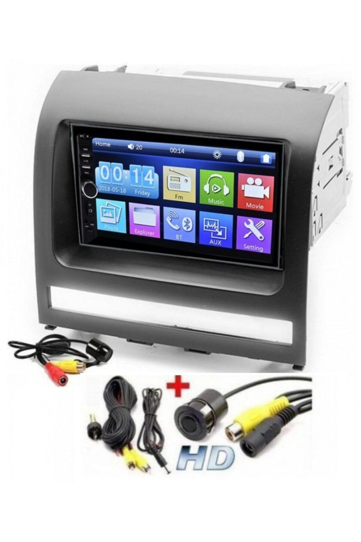 maitech Fiat Albea Palio Uyumlu 7inç Multimedia Double Din Teyp