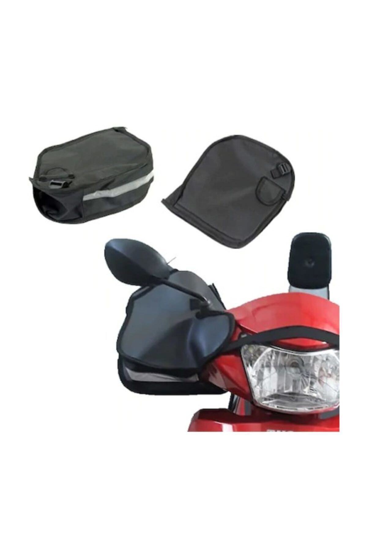 Ksburda Motorsiklet Scooter Ve Cup Uyumlu Reflektörlü El Koruma Elcik