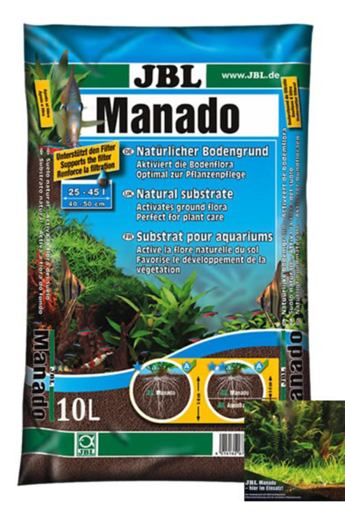 Kenis Jbl Manado 10l Bitki Kumu