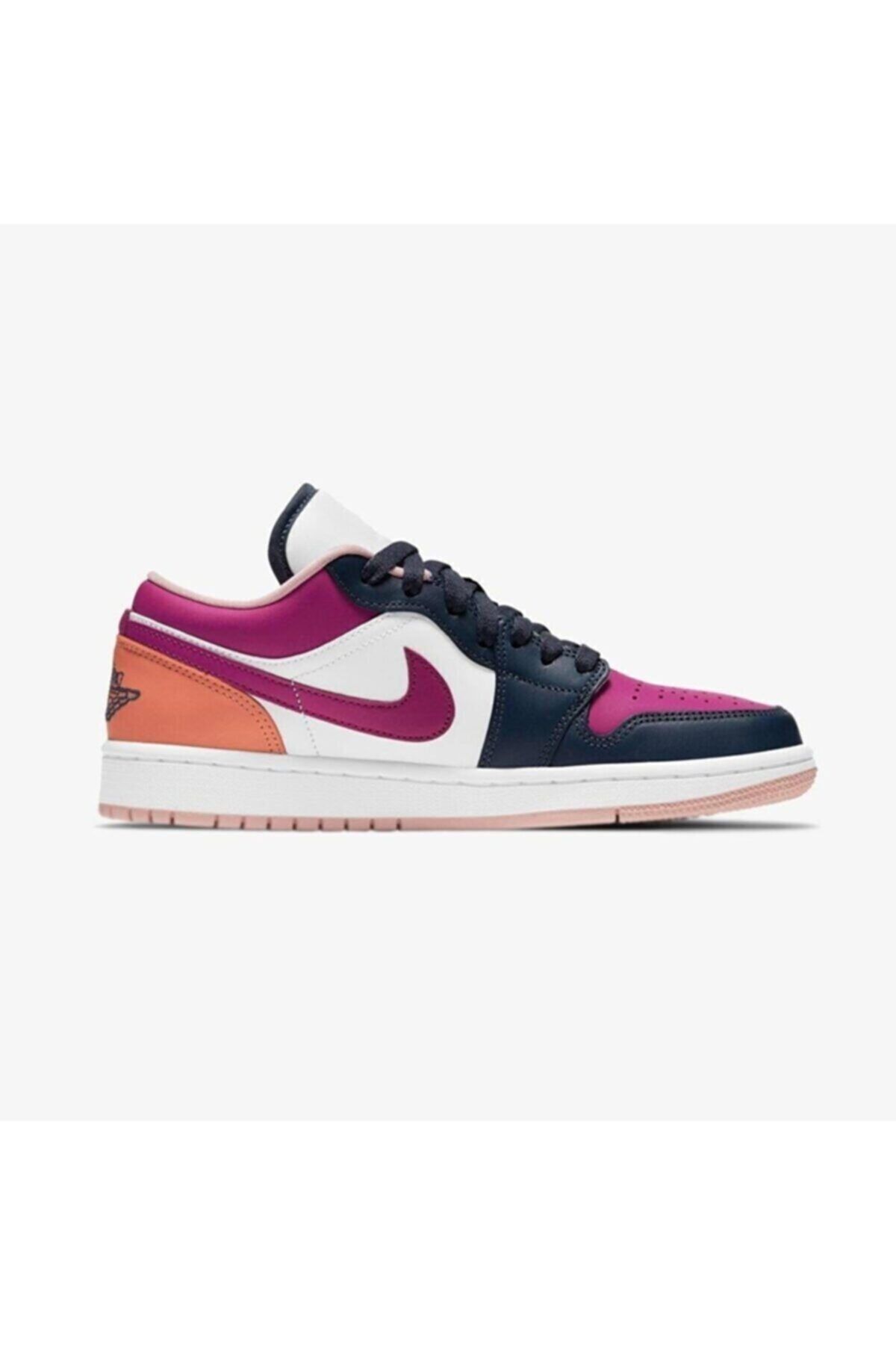 Nike Air Jordan 1 Low Purple Magenta Dj4342-400 Erkek Basketbol Ayakkabısı