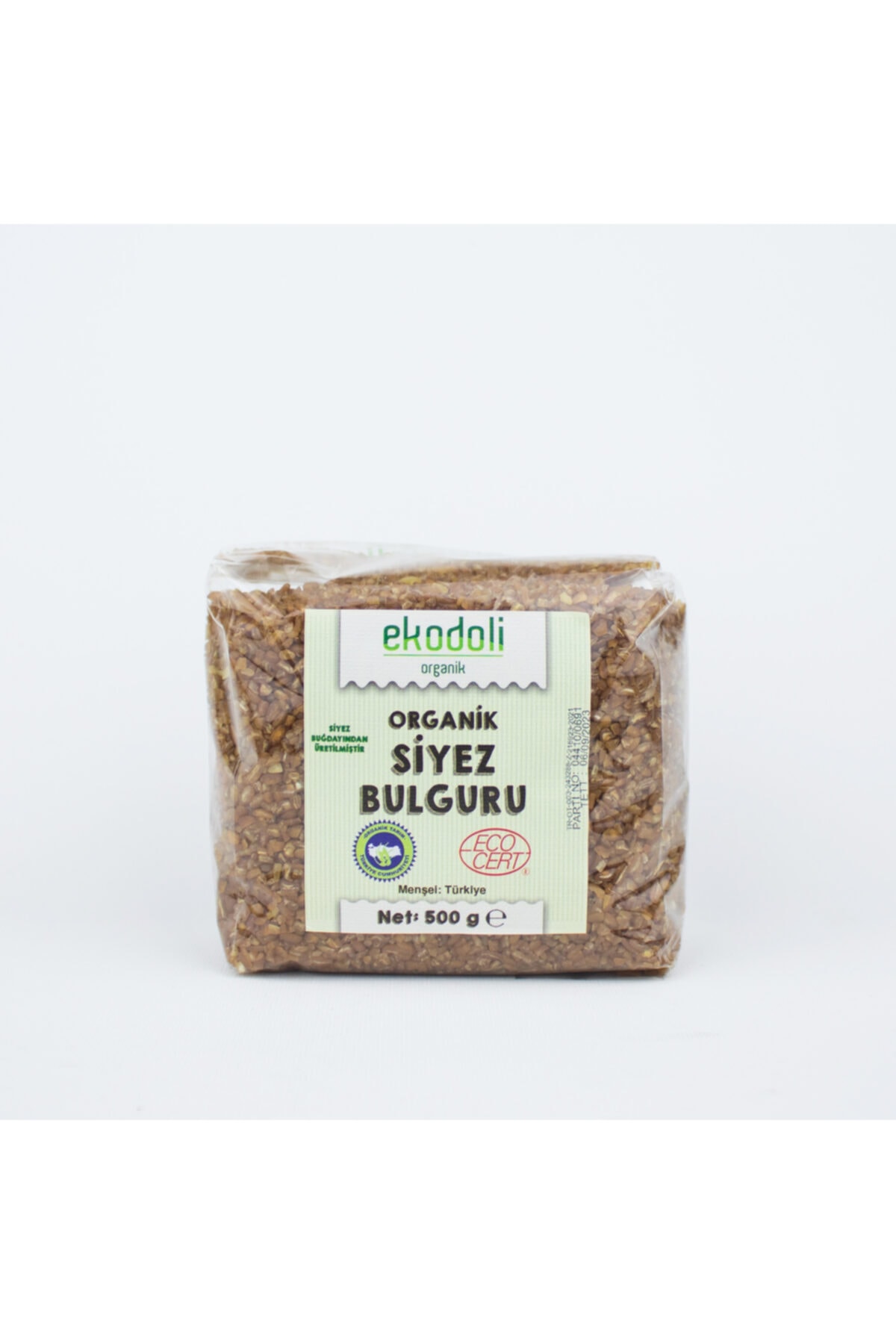 Ekodoli Organik Organik Siyez Bulguru 500 Gr