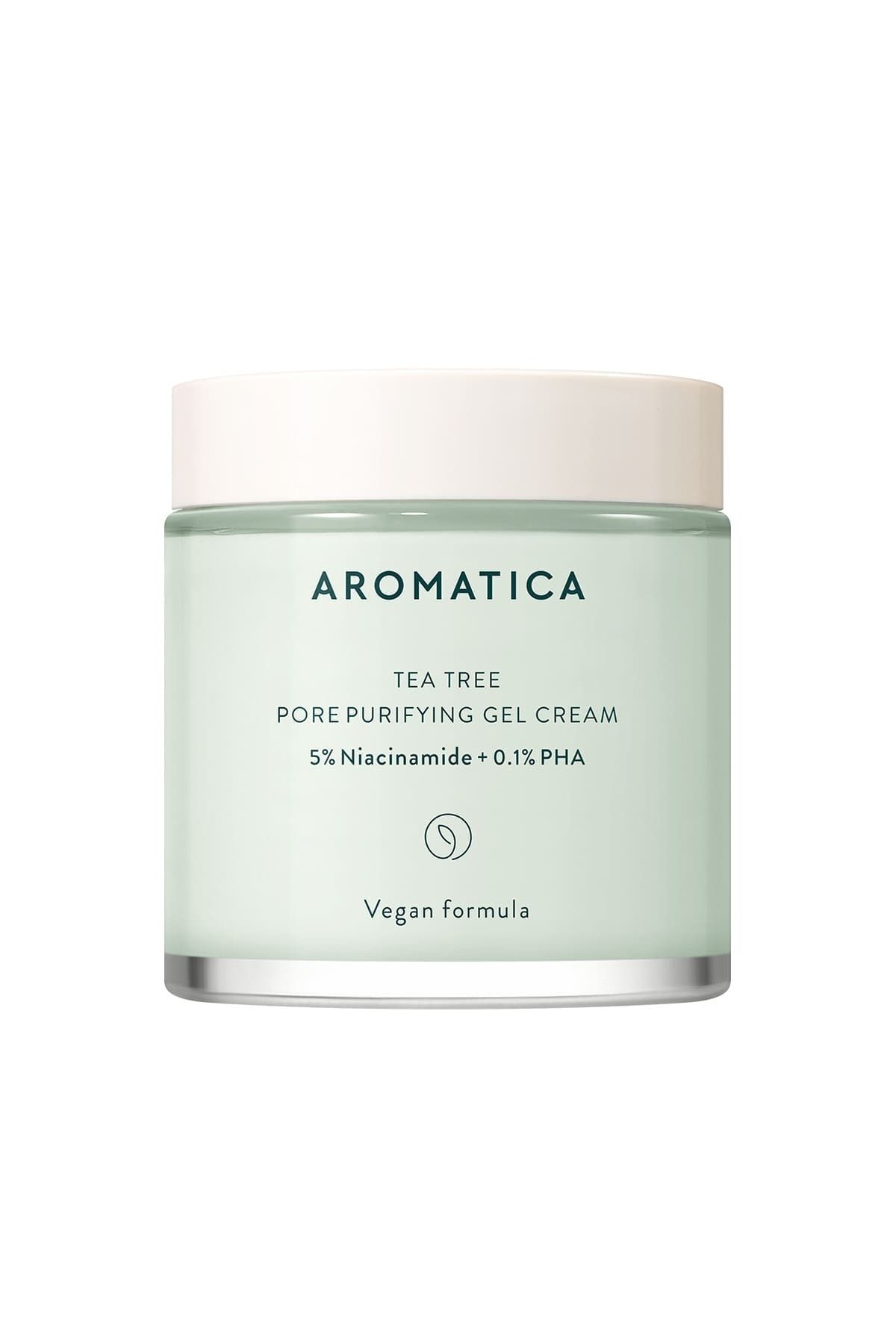 Aromatica Tea Tree Pore Purifying Gel Cream 5% Niacinamide + 0.1% Pha - Çay Ağacı Jel Kremi