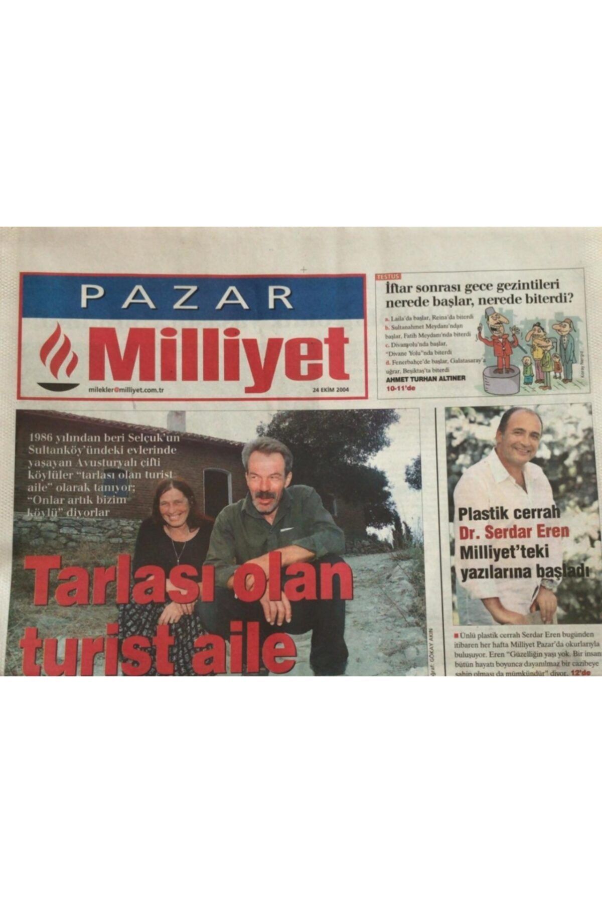 Gökçe Koleksiyon Milliyet Gazetesi 24 Ekim 2004 -harry Potter'ın Son Rakibi Gz45068