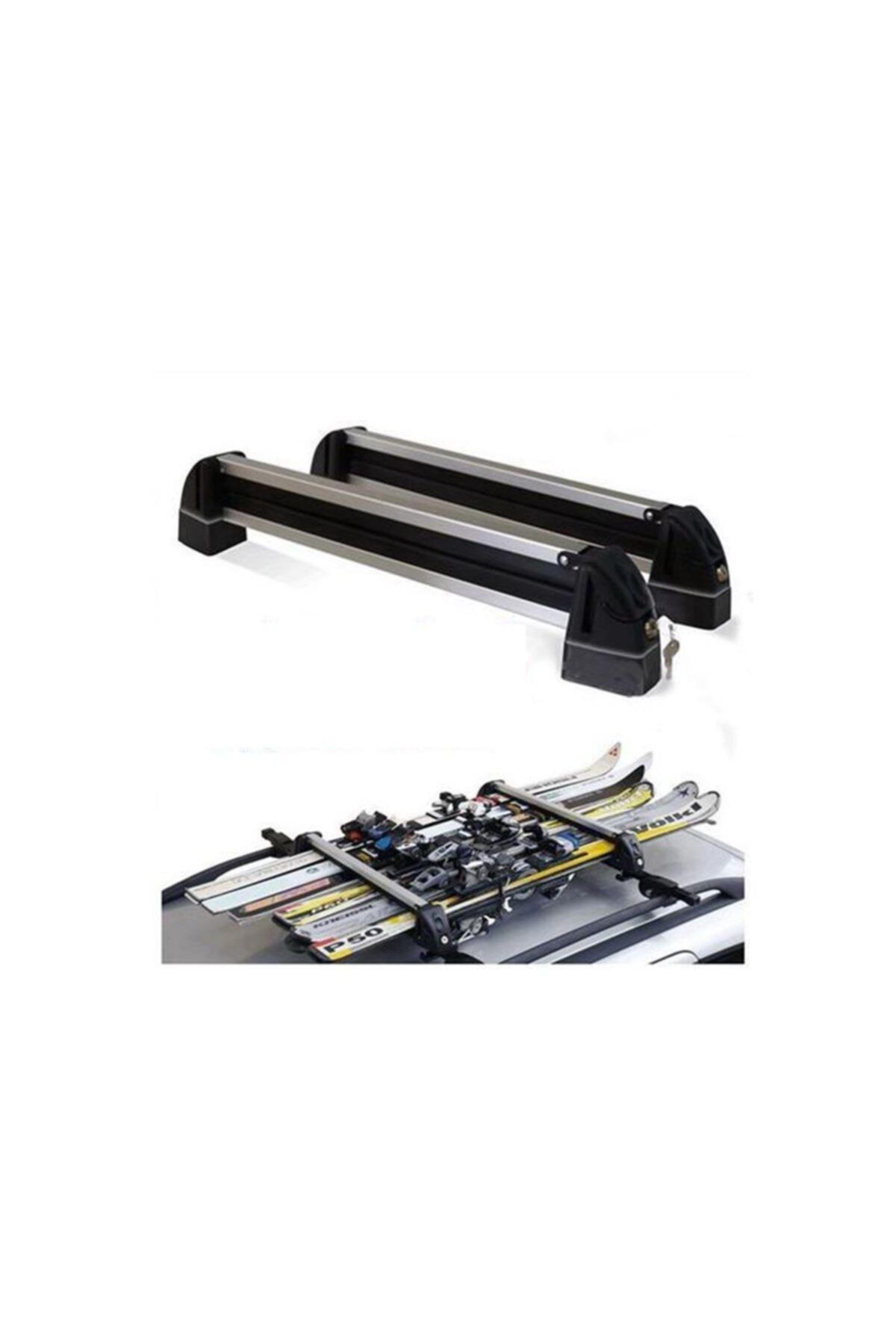 Carub Oto Kayak Ve Snowbort Taşıyıcı 78 Cm 2'li Kilitli