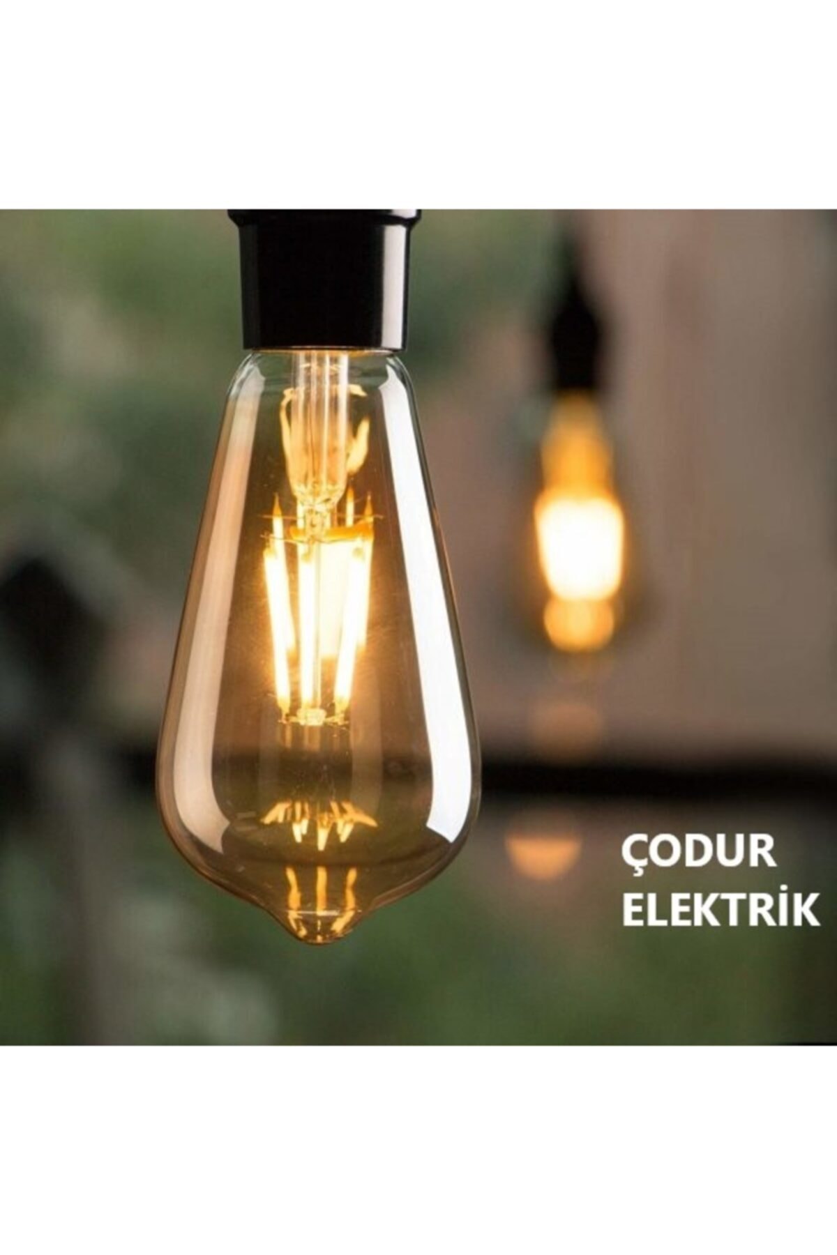 Osaka Light 6w E27 Flamanlı Rustik Led Ampül 700lm