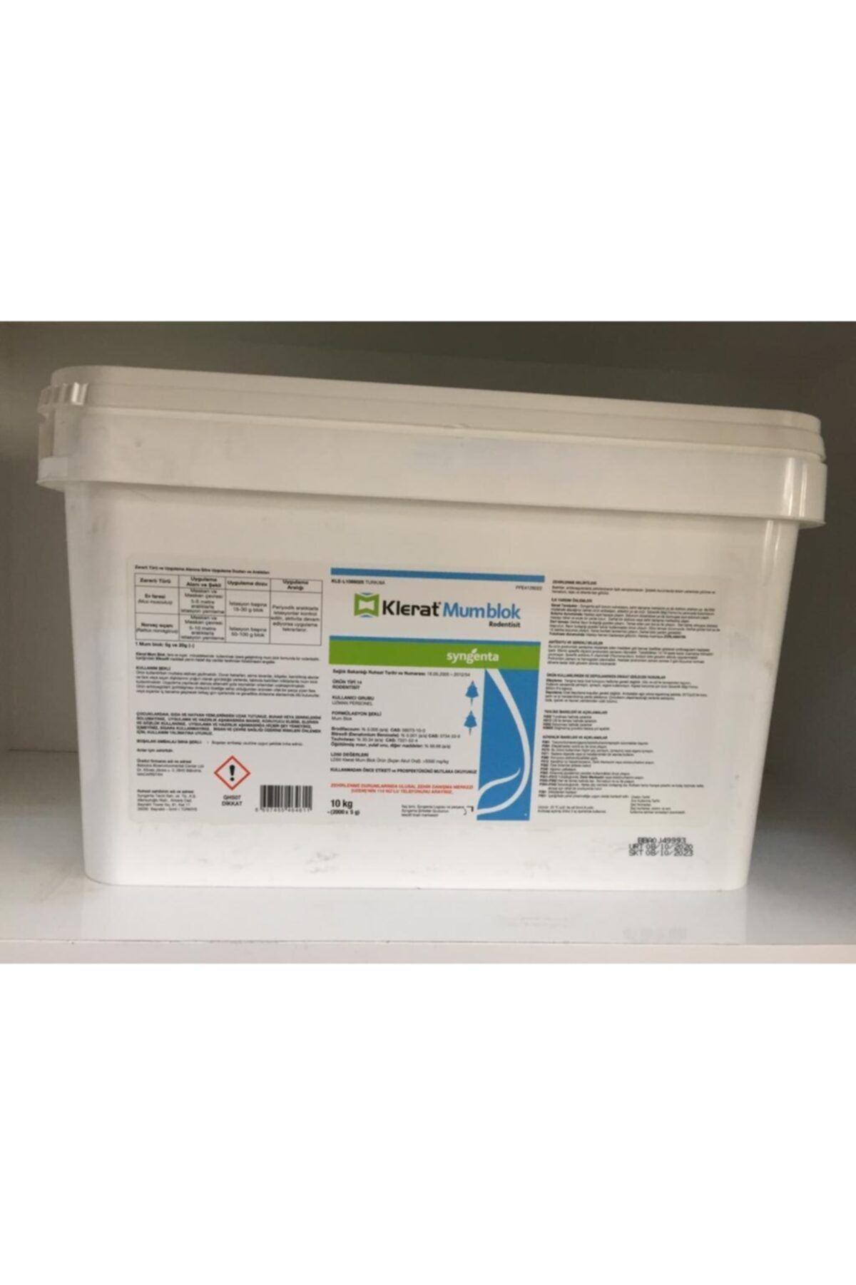 SYNGENTA Klerat Mum Blok Fare Zehirleri 10 kg