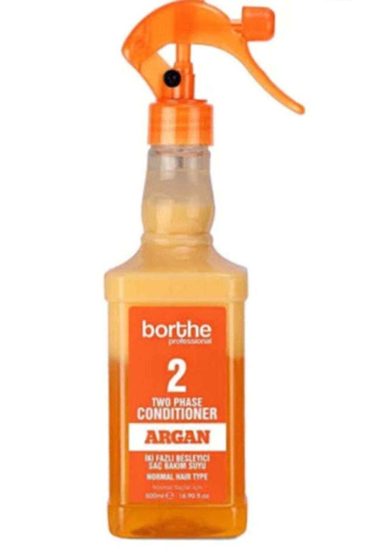 Borthe Professional Two Phase Conditioner Argan Normal Saçlar Için Bakım Suyu 500 Ml 8681769002522