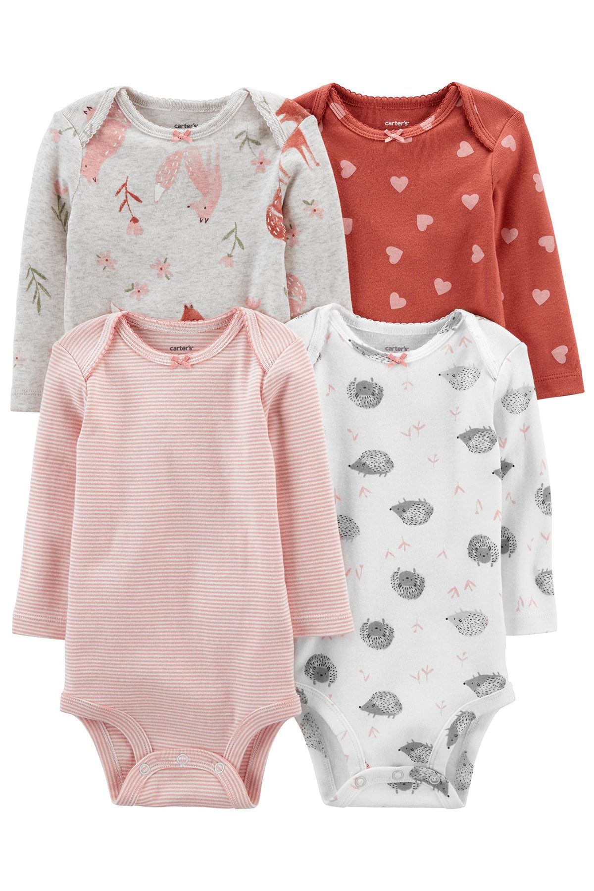 Carter's Uzun Kollu 4'lü Body Set