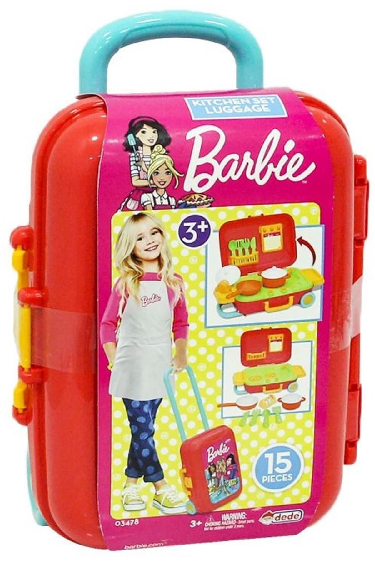 DEDE Barbie Mutfak Seti Bavulum