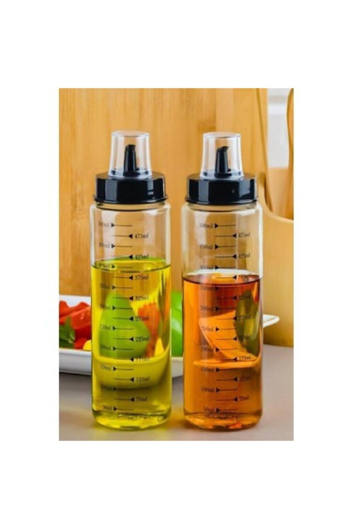 Lilya Home 2'li Damlatmaz Akıllı Cam Yağlık ve Sirkelik 500 ml