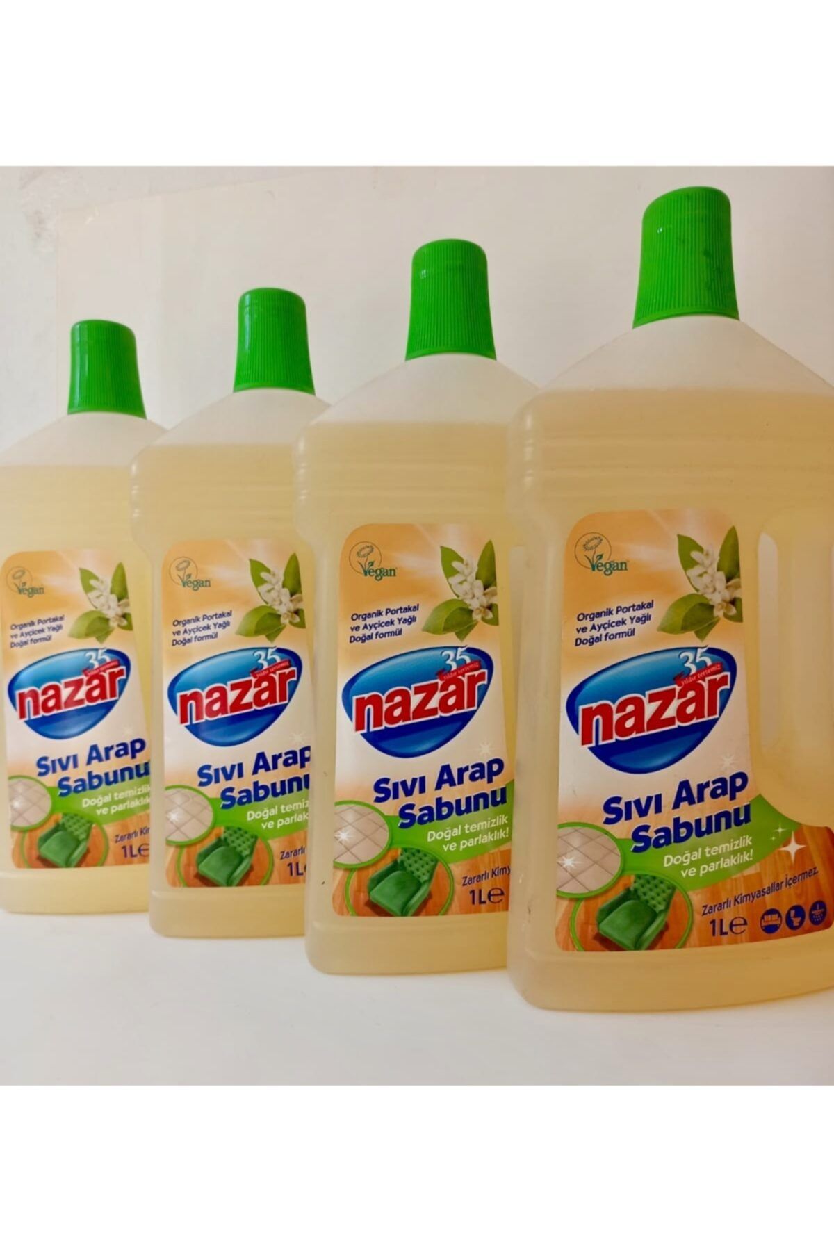 Nazar Sıvı Arapsabunu 1lt 4'lü
