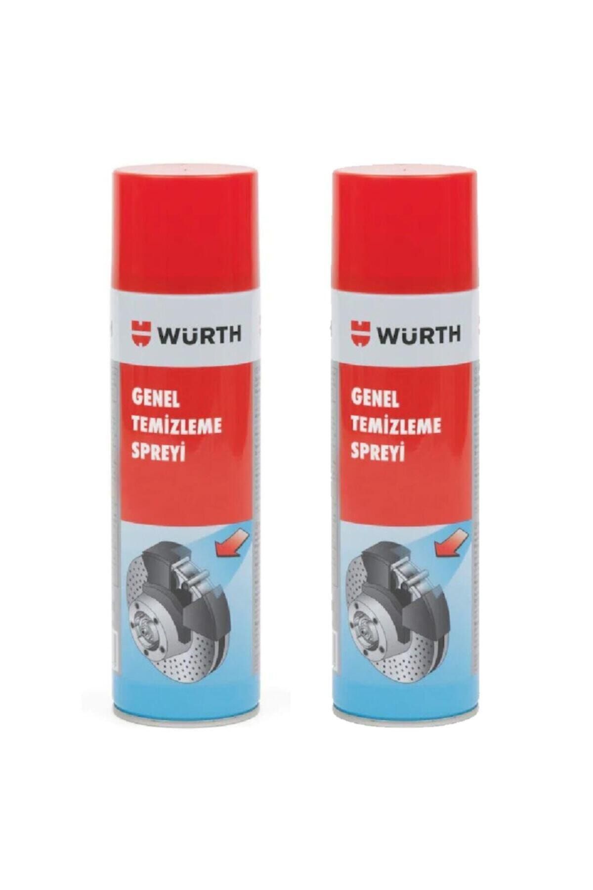 Würth Fren Balata Ve Genel Temizleme Spreyi 2x 500 Ml