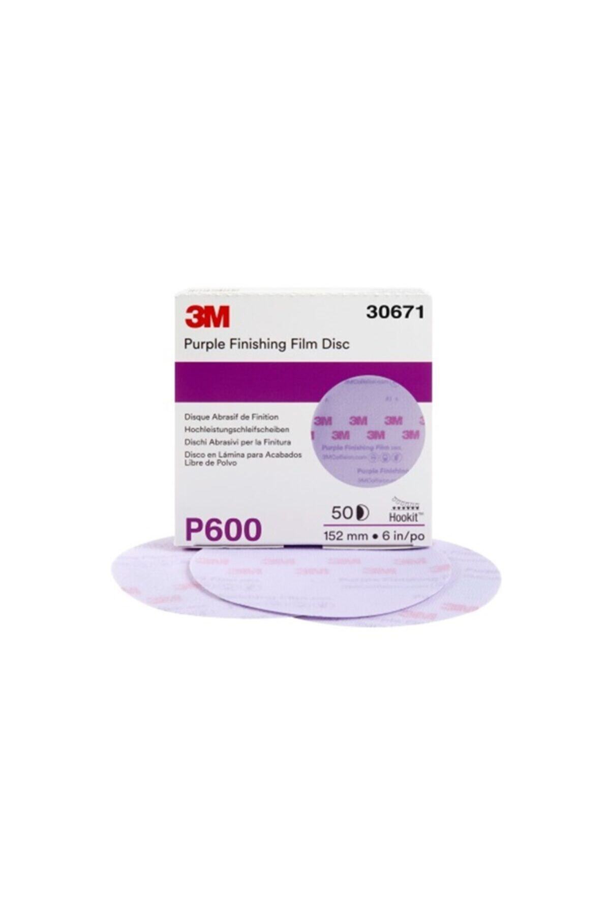 3M 30671 260l+hookitdiskzımparadeliksiz150mmp600 1paket(50adet)