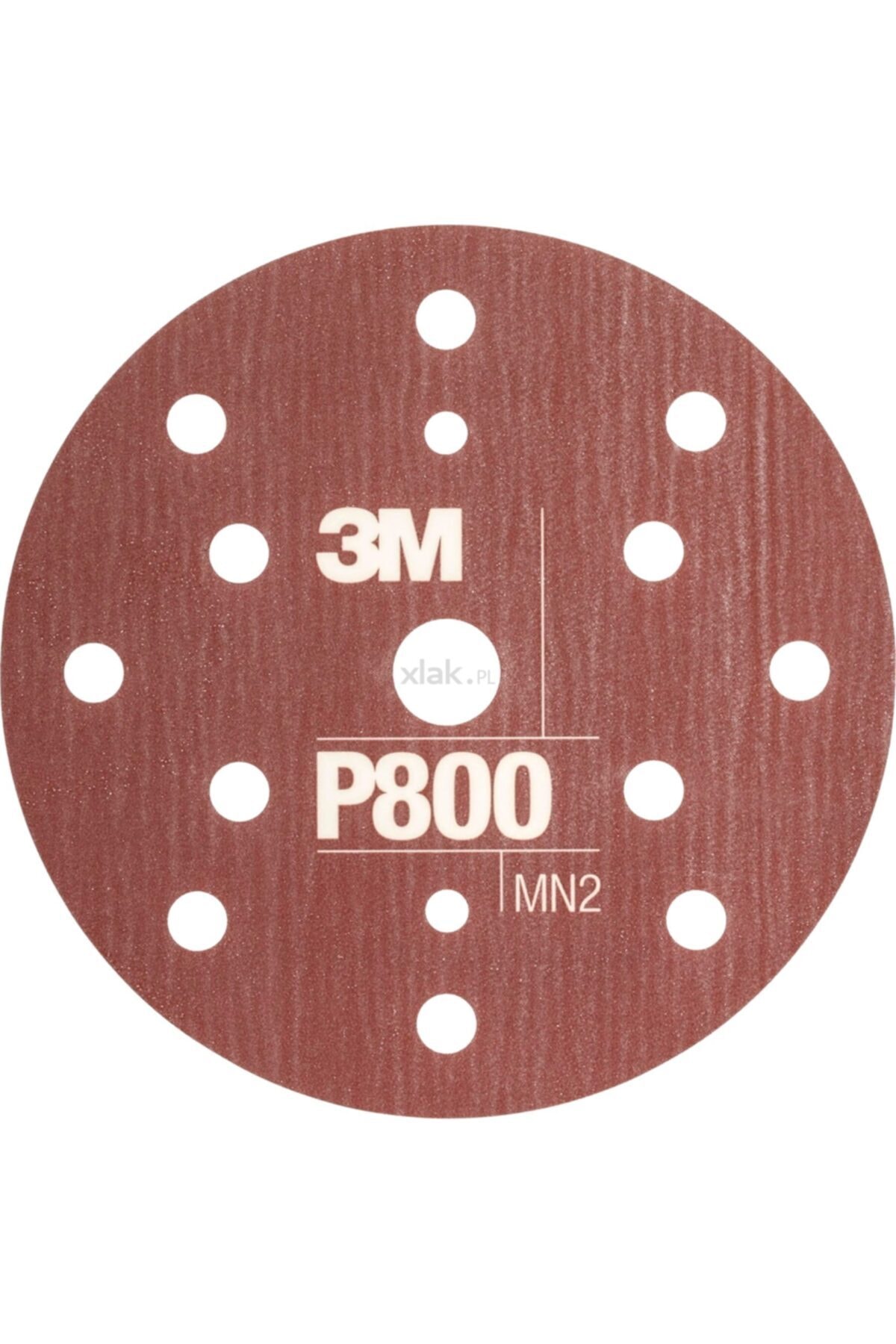3M 34421 Esnek 15 Delikli Disk Zımpara 150mm P1000 (1 Adet)