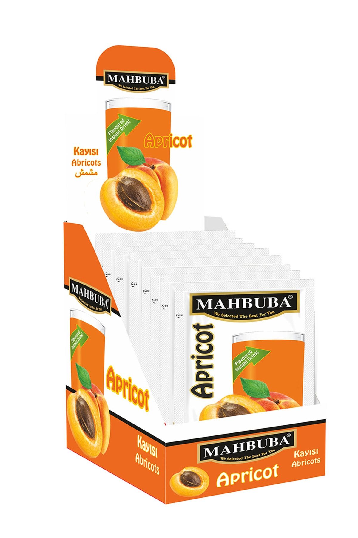 ELDEST Mahbuba Kayısı Aromalı Toz Içecek 24x9gr Soğuk Veya Sıcak Tüketilebilir