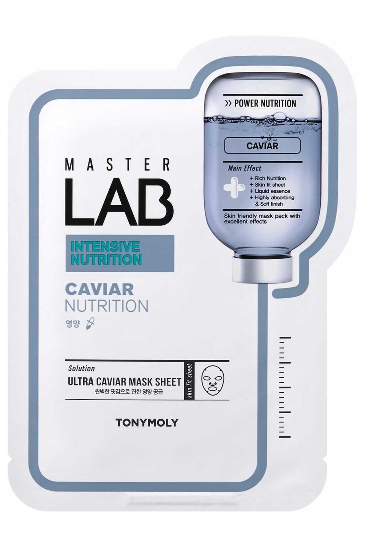TONY MOLY Yüz Maskesi Master LAB Kırışıklık Giderici Havyar Cilt Bakımı 19gr