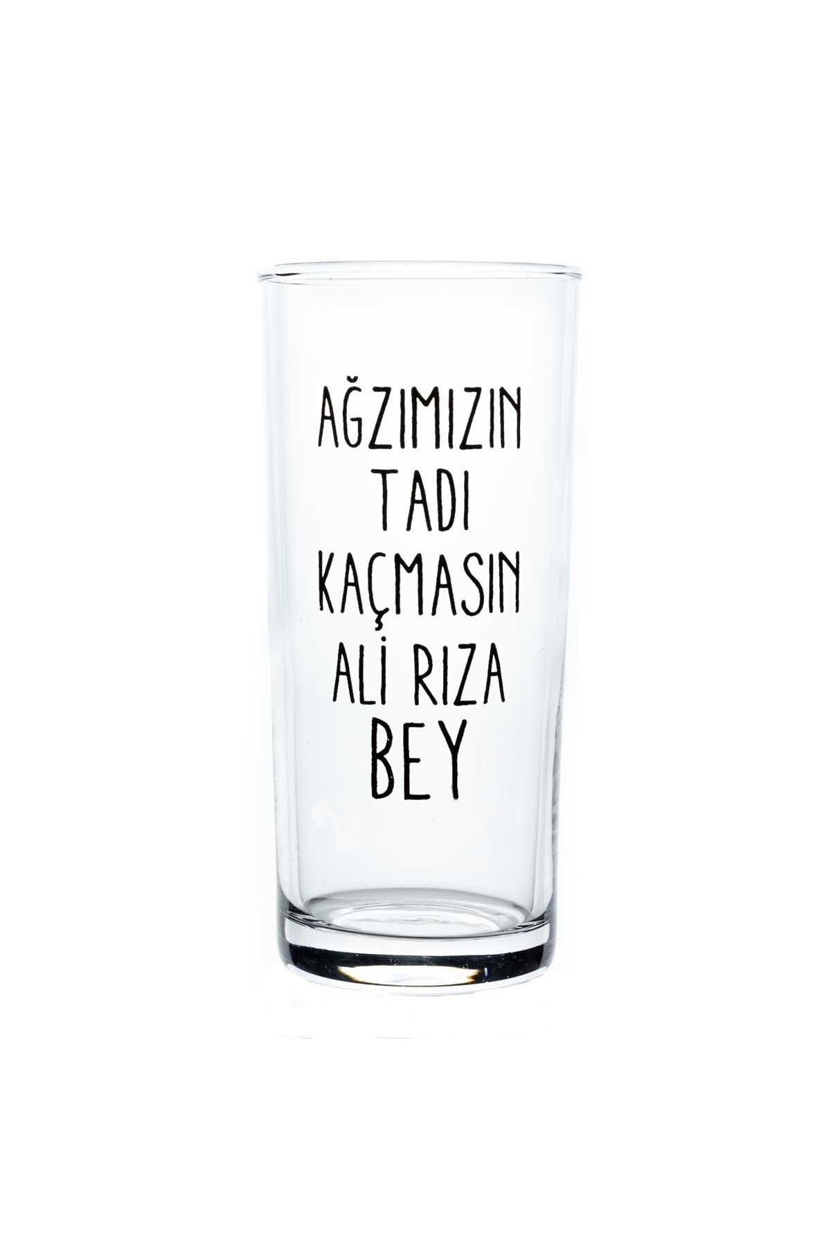 Hayalevi Consept Ağzımızın Tadı Kaçmasın Ali Rıza Bey Meşrubat Bardağı
