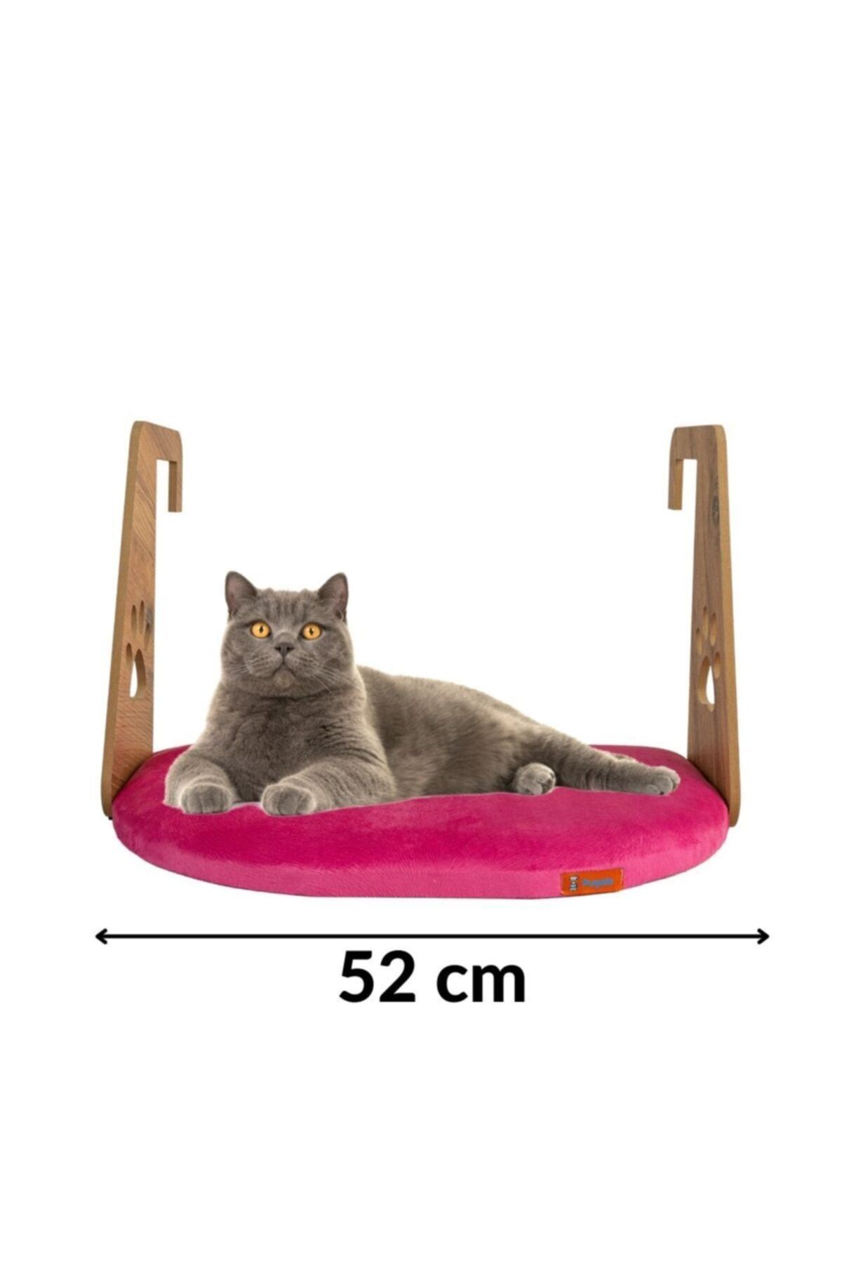 PUGALO Kalorifer Yatağı Kedi Köpek Geniş Kalorifer Yatağı Pembe
