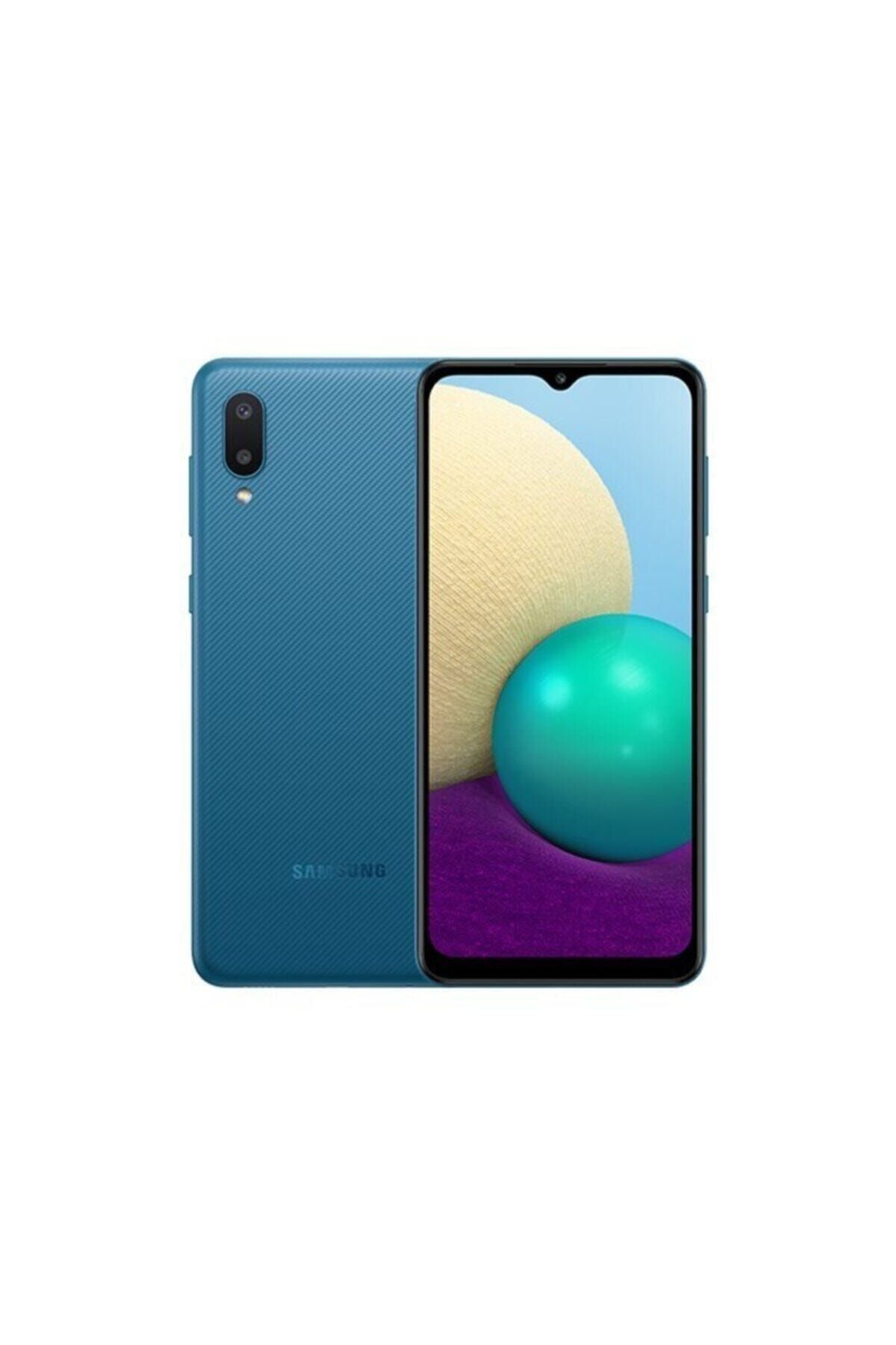 Samsung Galaxy A02 32gb Uyumlu Mavi Cep Telefonu ( Türkiye Garantili)