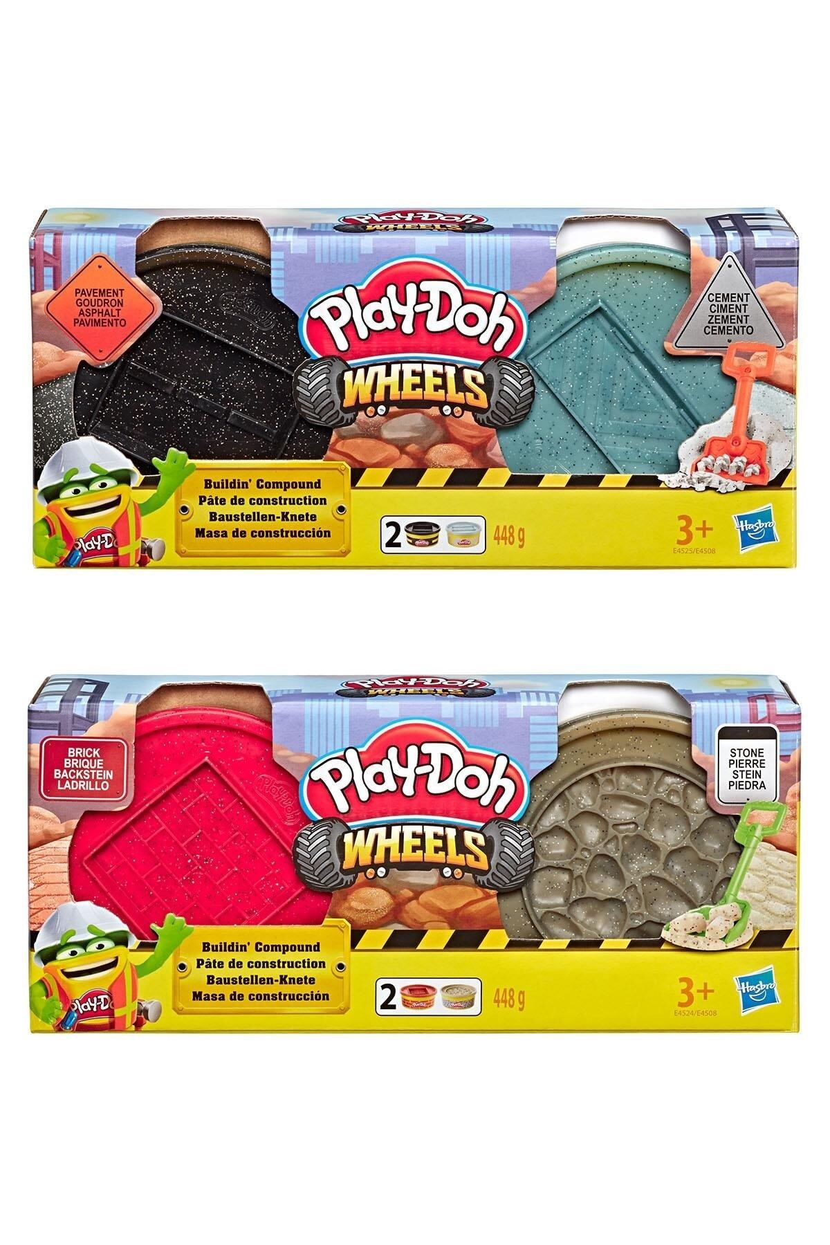 Play Doh Play-Doh İnşaat Hamuru - Tuğla ve Taş & Çimento ve Asfalt
