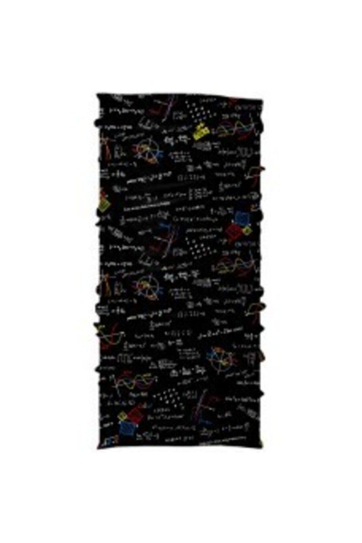 NECKO Headwear Geometric Buff - Çok Fonksiyonlu Tüp Bandana Boyunluk Kafa Bandı Yüz Maskesi