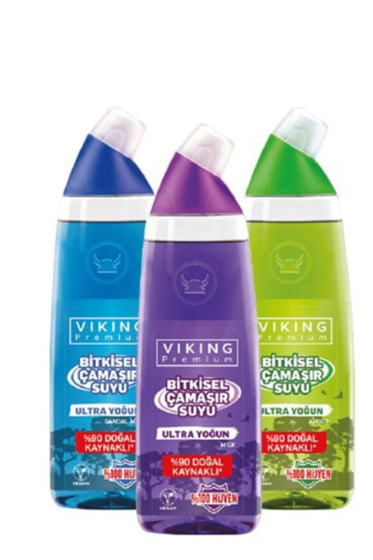 Viking Bitkisel Çamaşır Suyu 3'lü Paket