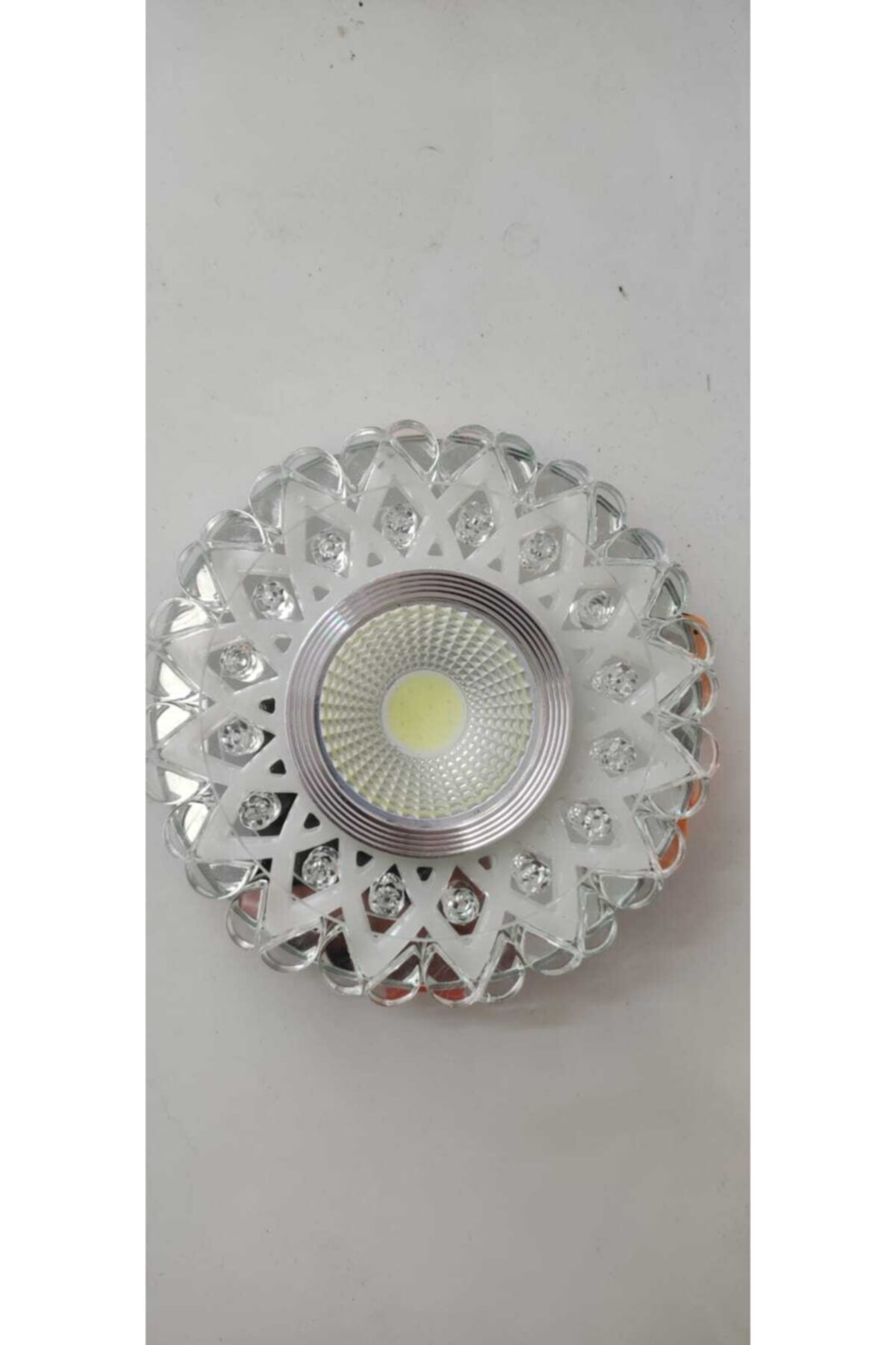 TAPLED AYDINLATMA Yağmur Elektrik Tapled Kristal Led Spot 5+5 Beyaz, Gün Işığı