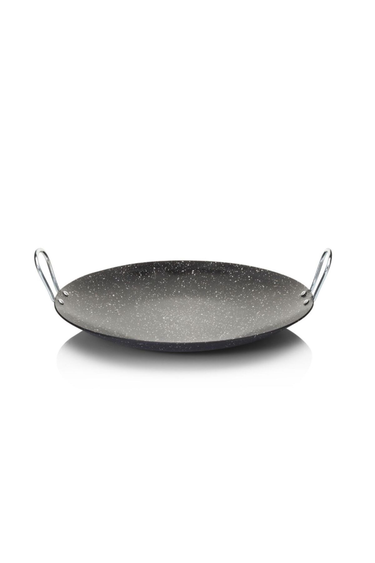 EW's Kitchenware 34 Cm Mat Siyah Granit Kavurma Sacı