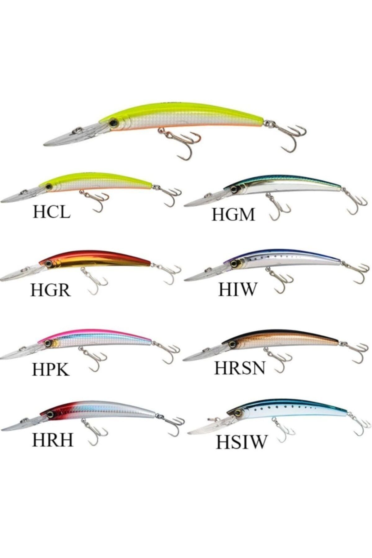 YOZURİ Yozuri Crystal Minnow Deep Diver 9cm 9.5g Suni Yem