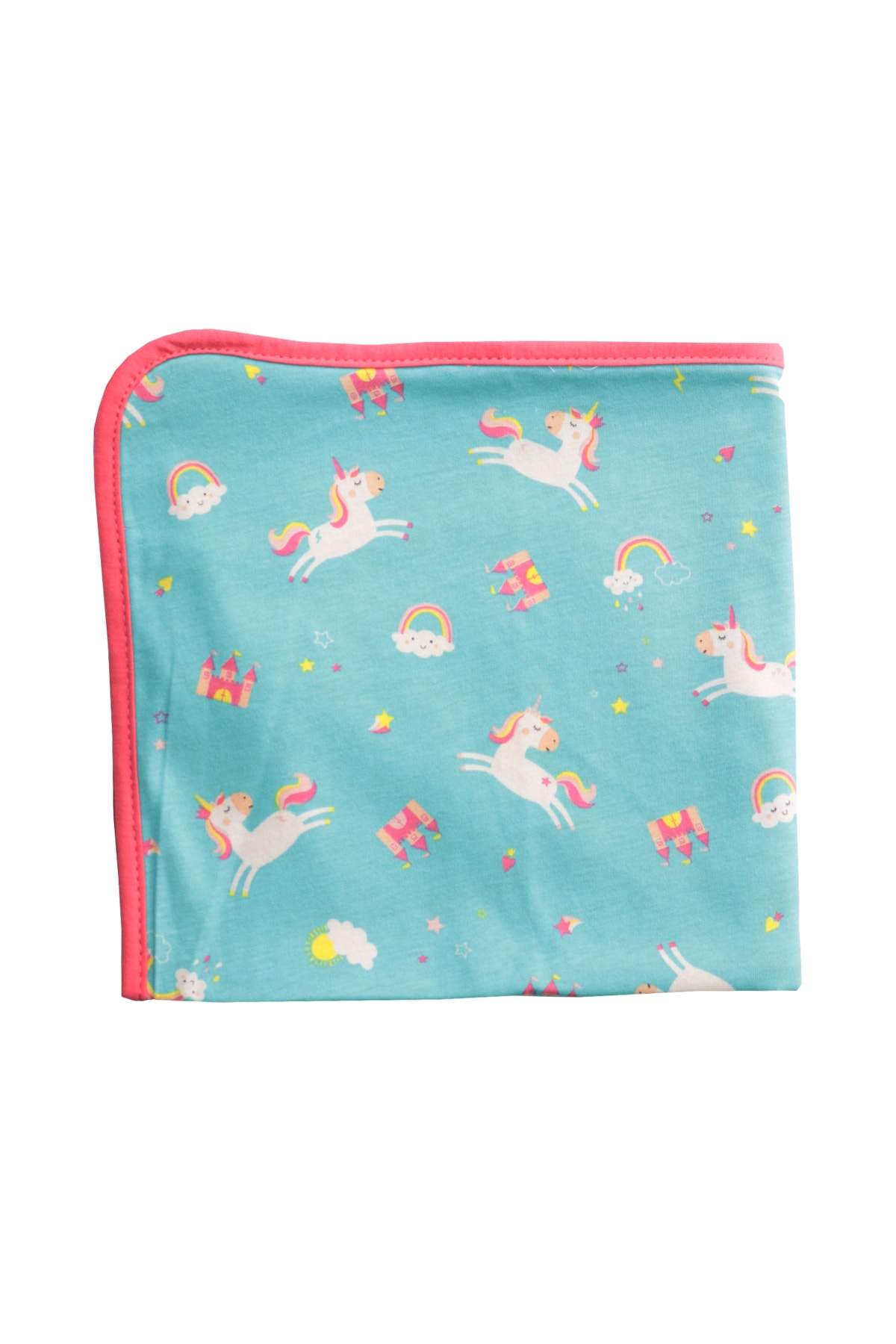 Ephemeris Mint Pony Pamuk Penye Bebek Battaniyesi 80x80 cm