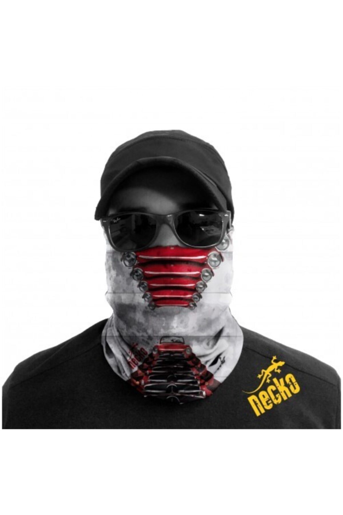 NECKO Headwear Merco Bandana - Çok Fonksiyonlu Tüp Bandana, Boyunluk, Kafa Bandı,yüz Maskesi