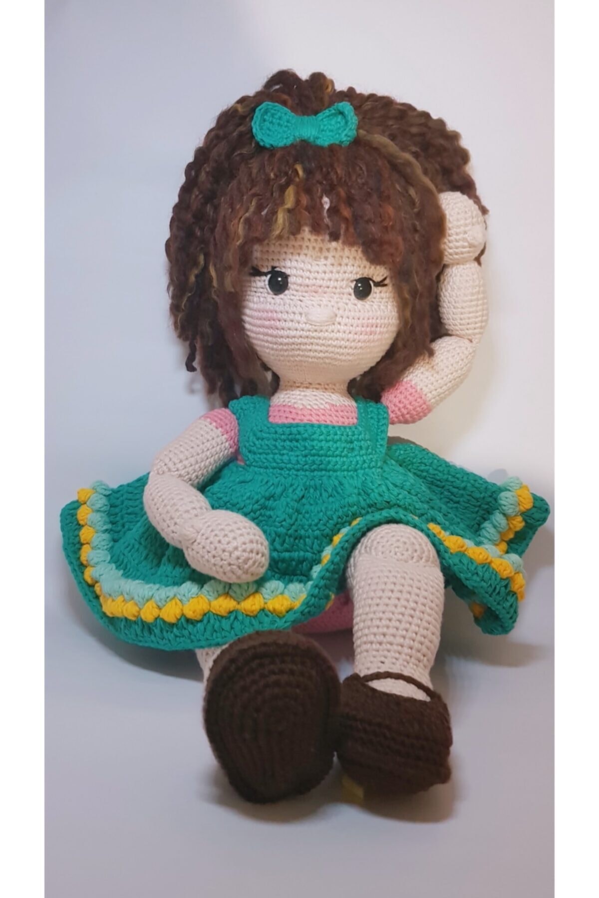 S&M Express Amigurumi Örgü Oyuncak Uyku Arkadaşı Bebek