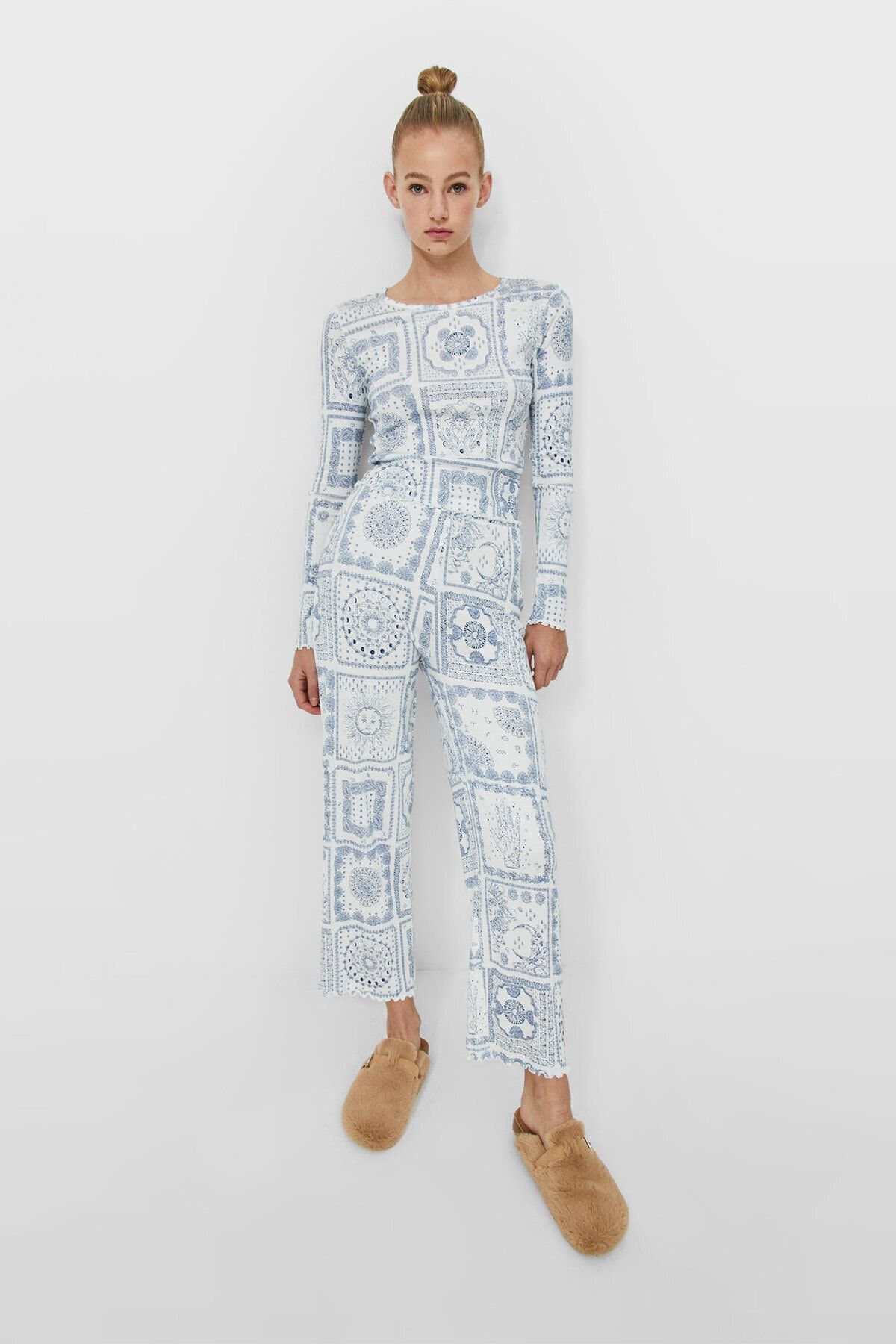Stradivarius Fitilli Pijama Altı