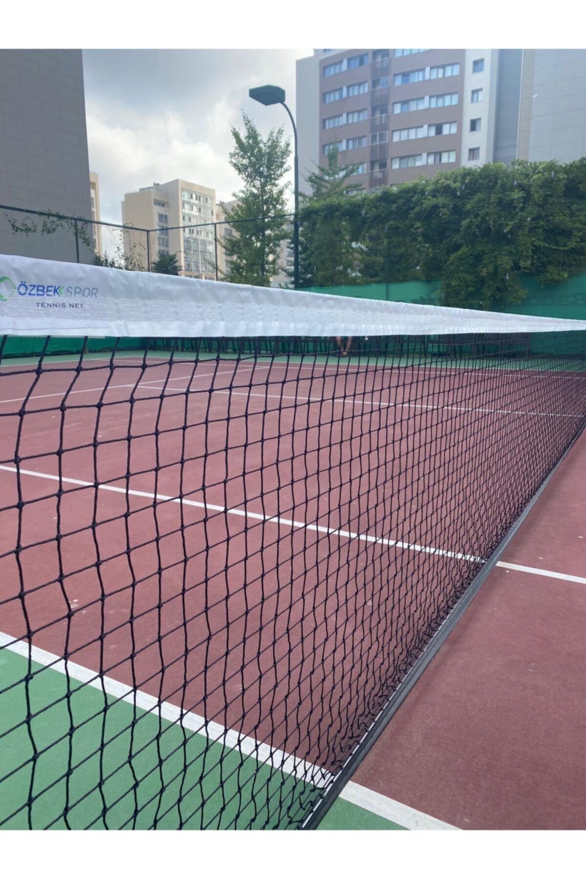 ÖZBEK Tenis Ağı Tenis Filesi 3 mm Polietilen 12.80 mt
