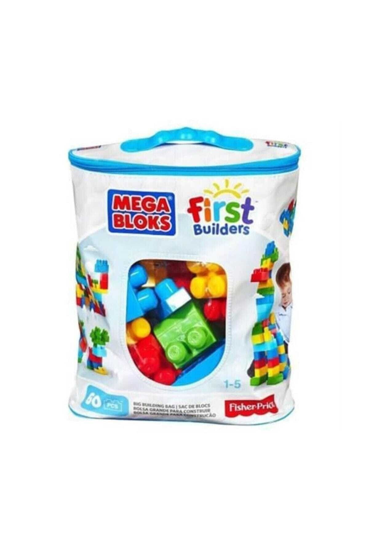 FISHER PRICE Mega Bloks 60’lı Blok Torbaları Mavi