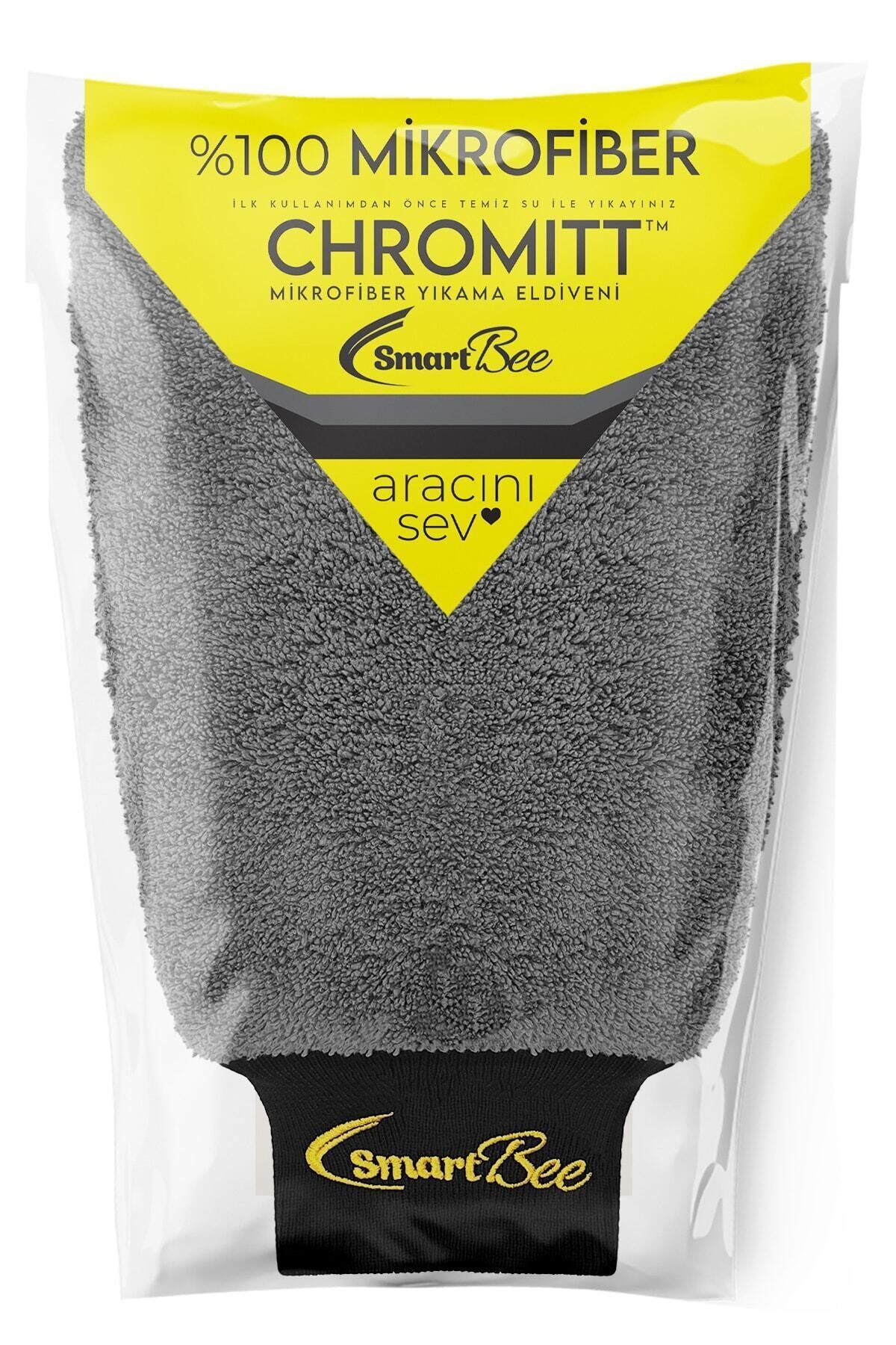 SmartBee Chromitt Mikrofiber Oto Yıkama Eldiveni